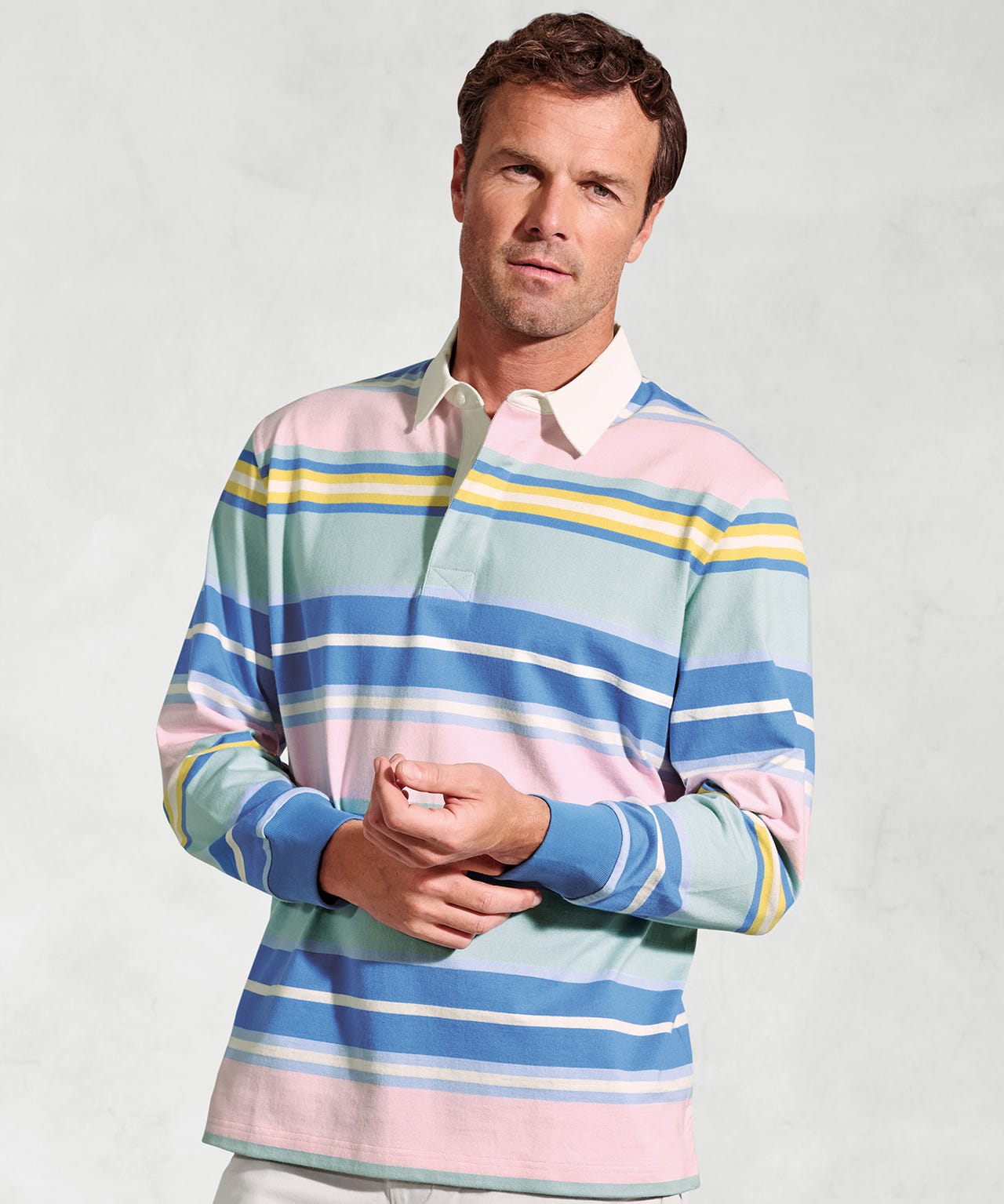 Brook Taverner - Wilkinson LS Irregular Stripe Rugby Shirt