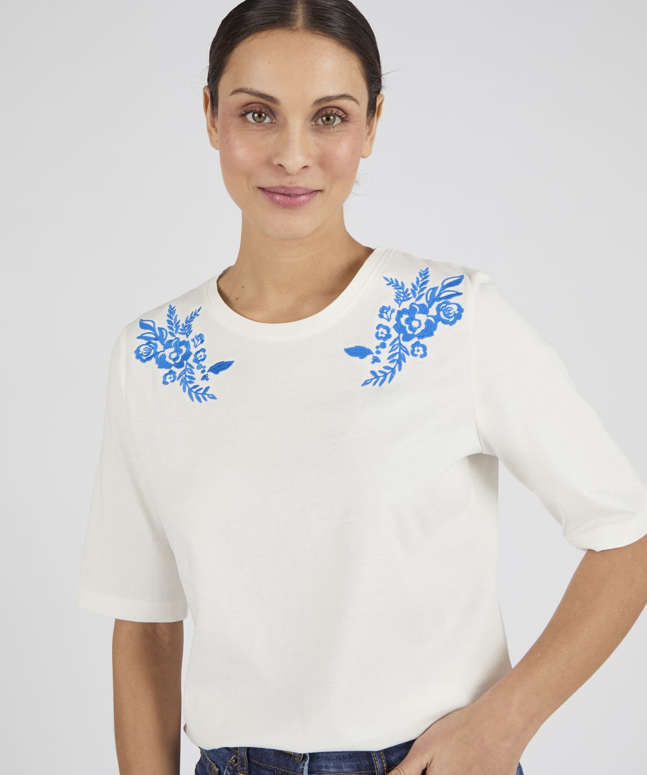 Embroidered T-shirt