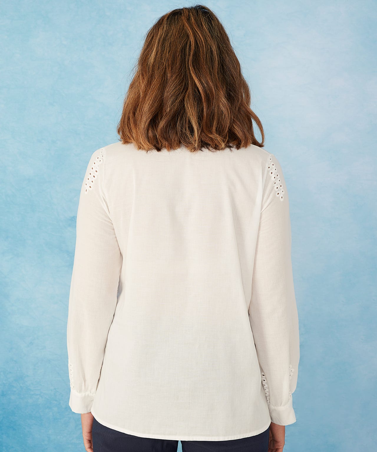First Avenue - Broderie Blouse 