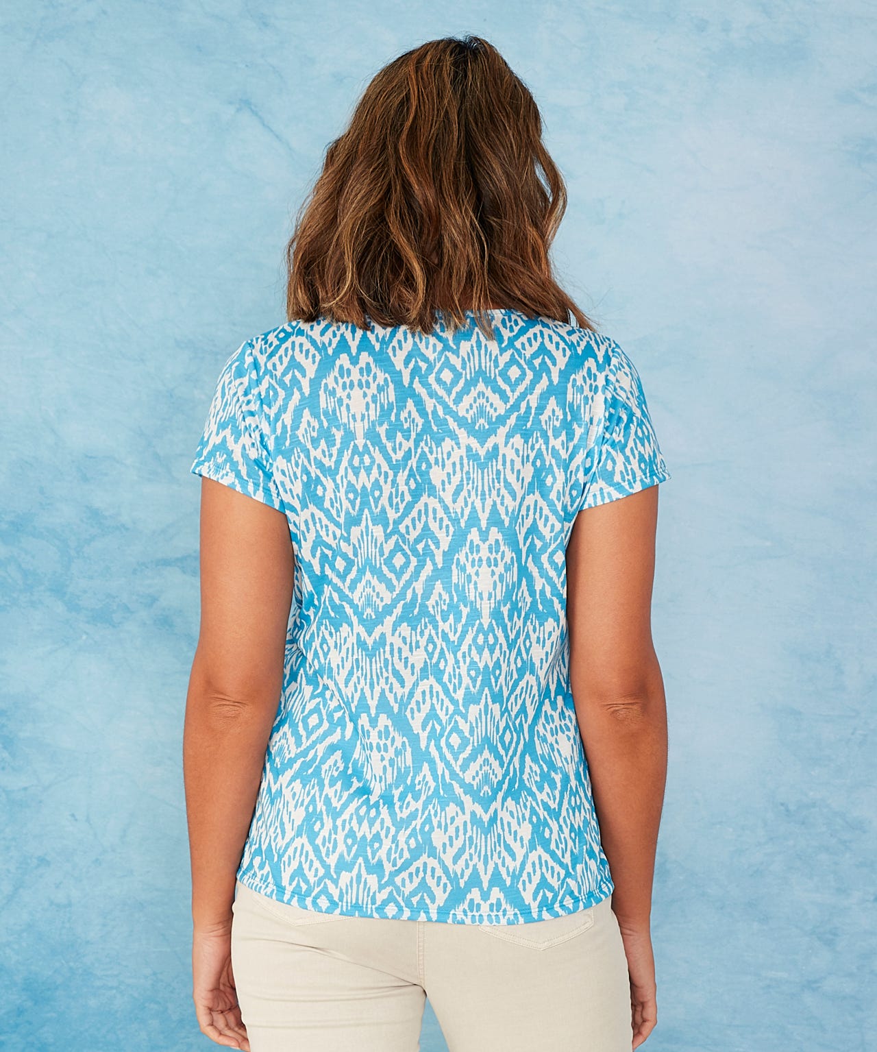 First Avenue - Slub Print Tee 