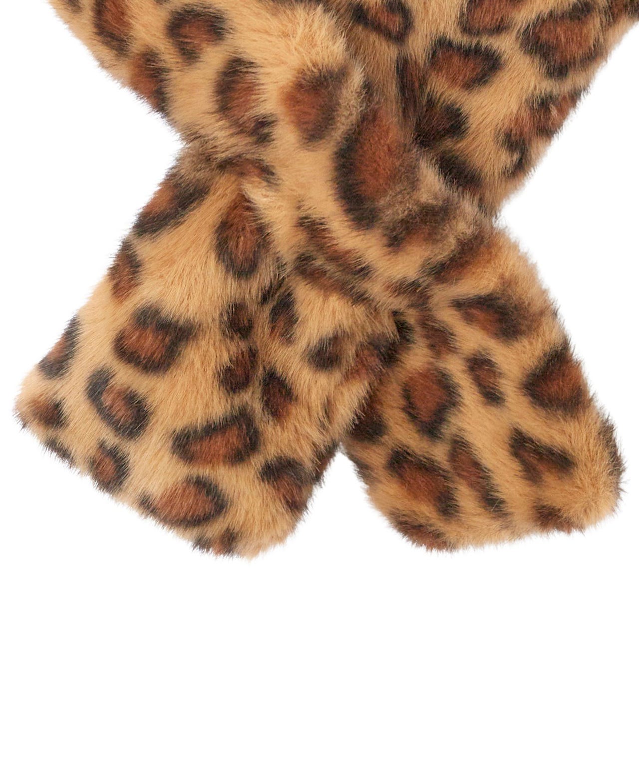 Leopard Wrap-over Scarf