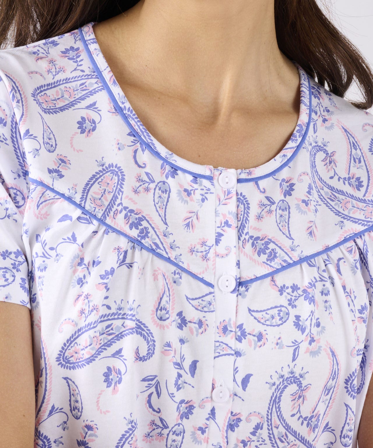 Short Sleeve Jersey Nightdress 