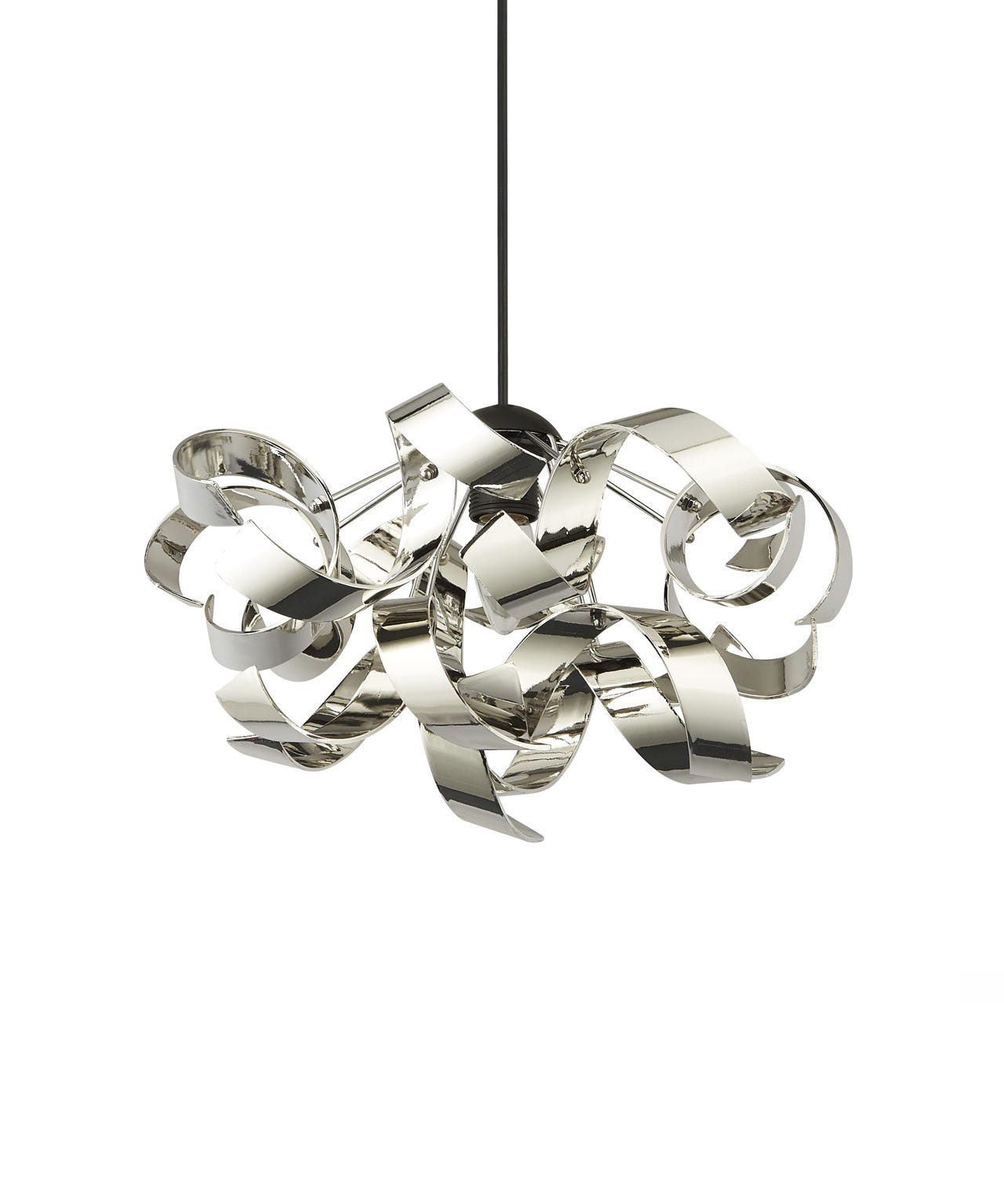 Chrome Curl Easy Fit Pendant