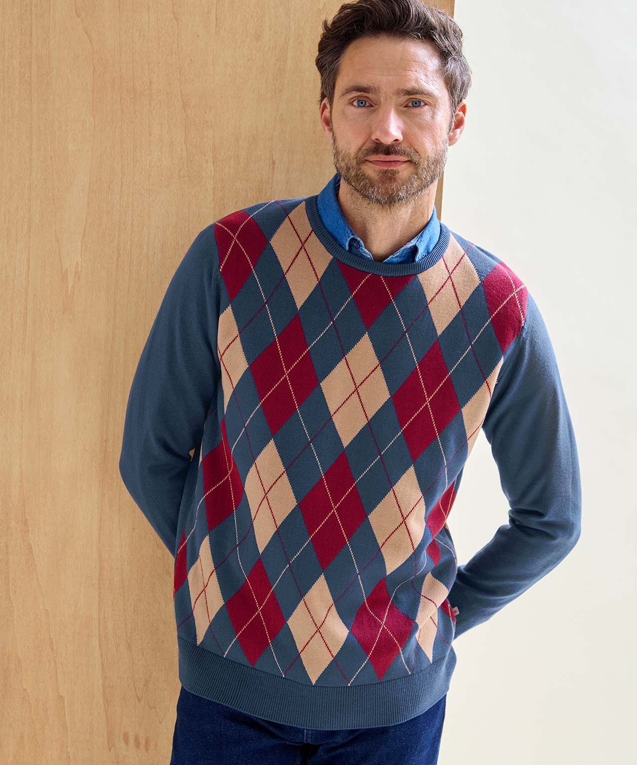 Jacquard Sweater 