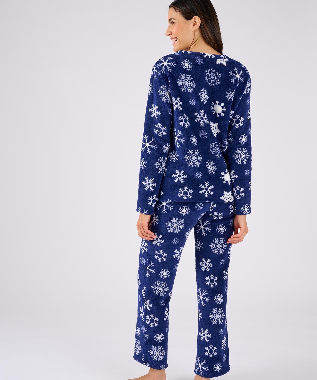 Snowflake Fleece Pyjamas 