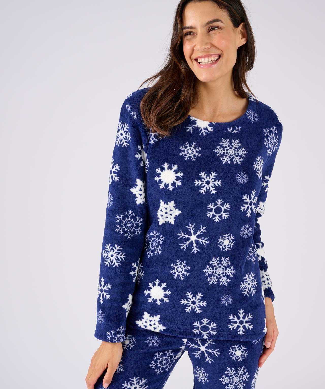 Snowflake Fleece Pyjamas 