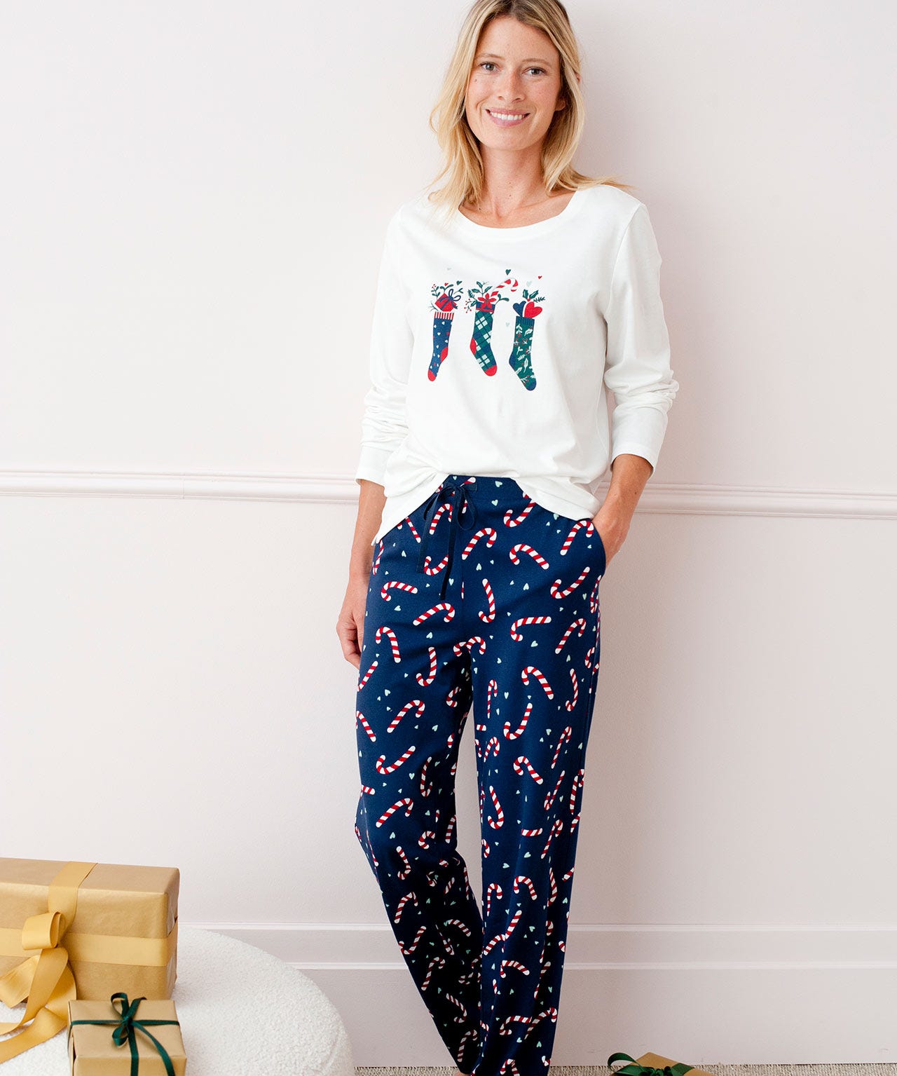 Long Sleeve Christmas Pyjamas 