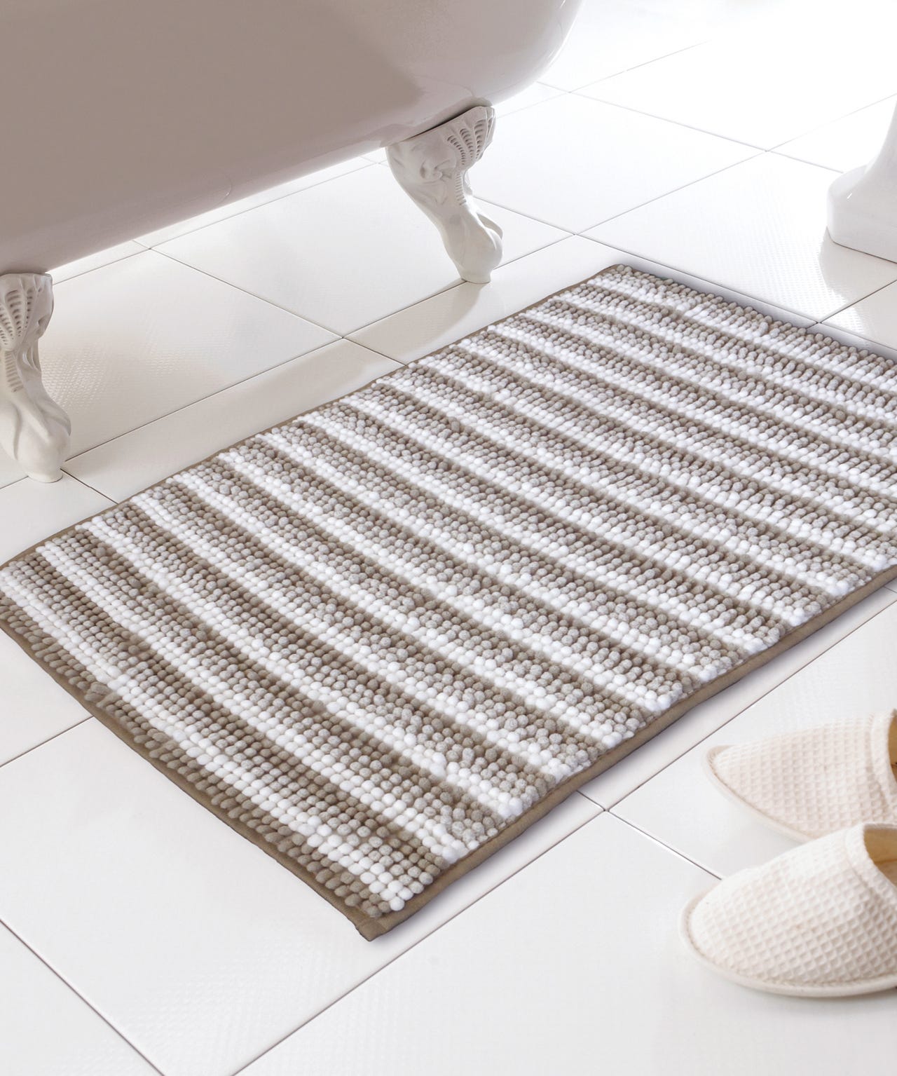 Stripe Noodle Bath Mat