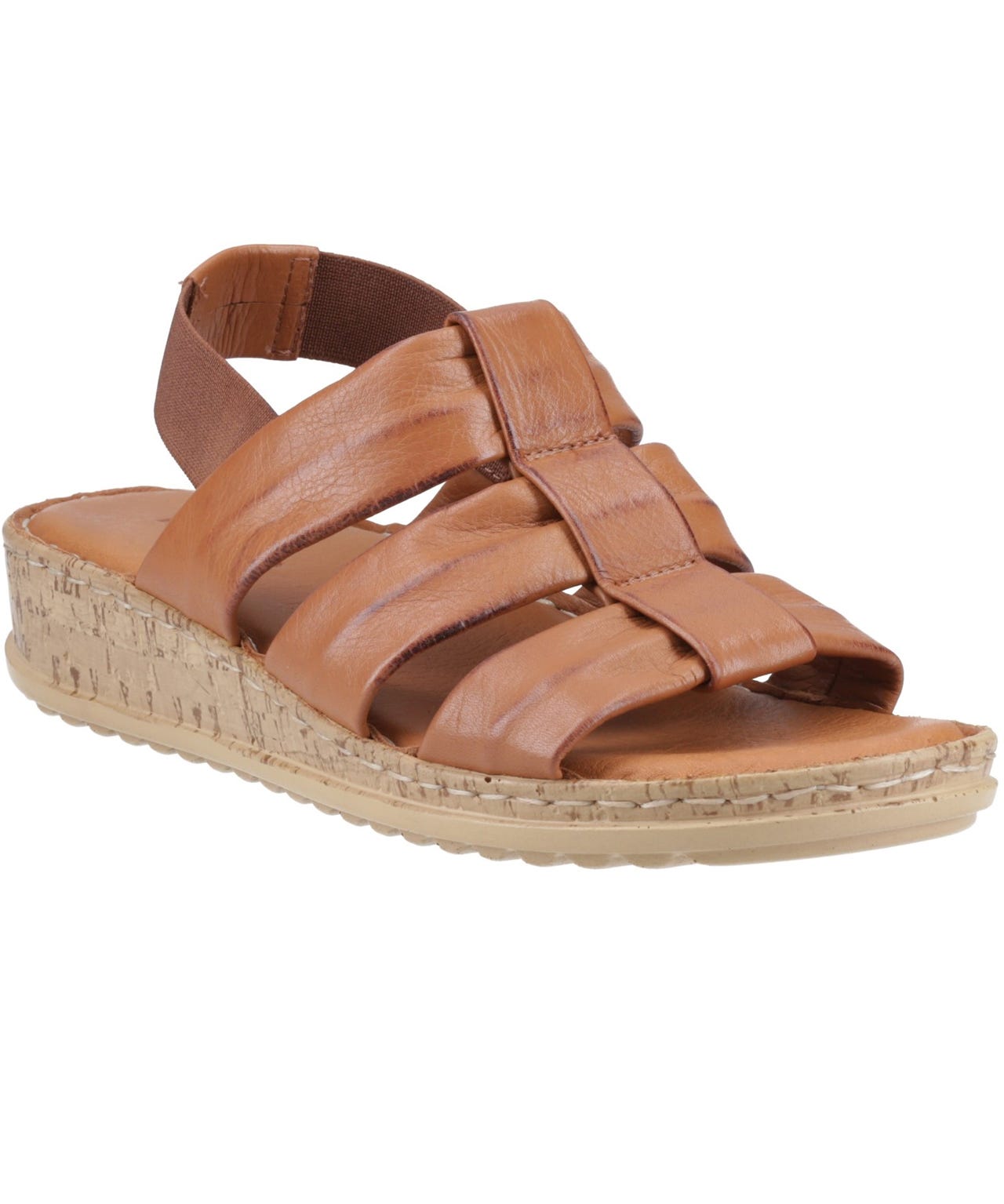 Damart Women's Tan Hush Puppies Eden Gladiator Sandals Size 7