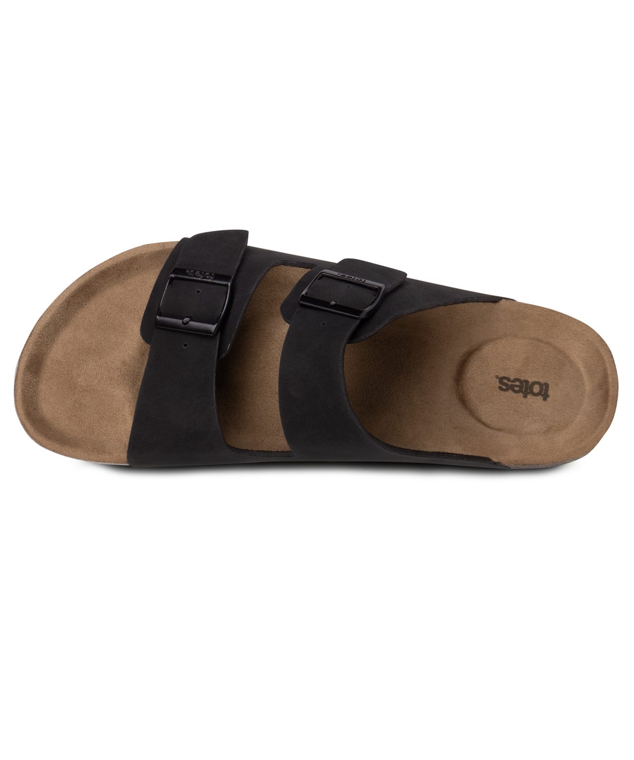 Totes Mens Double Buckle Slider 