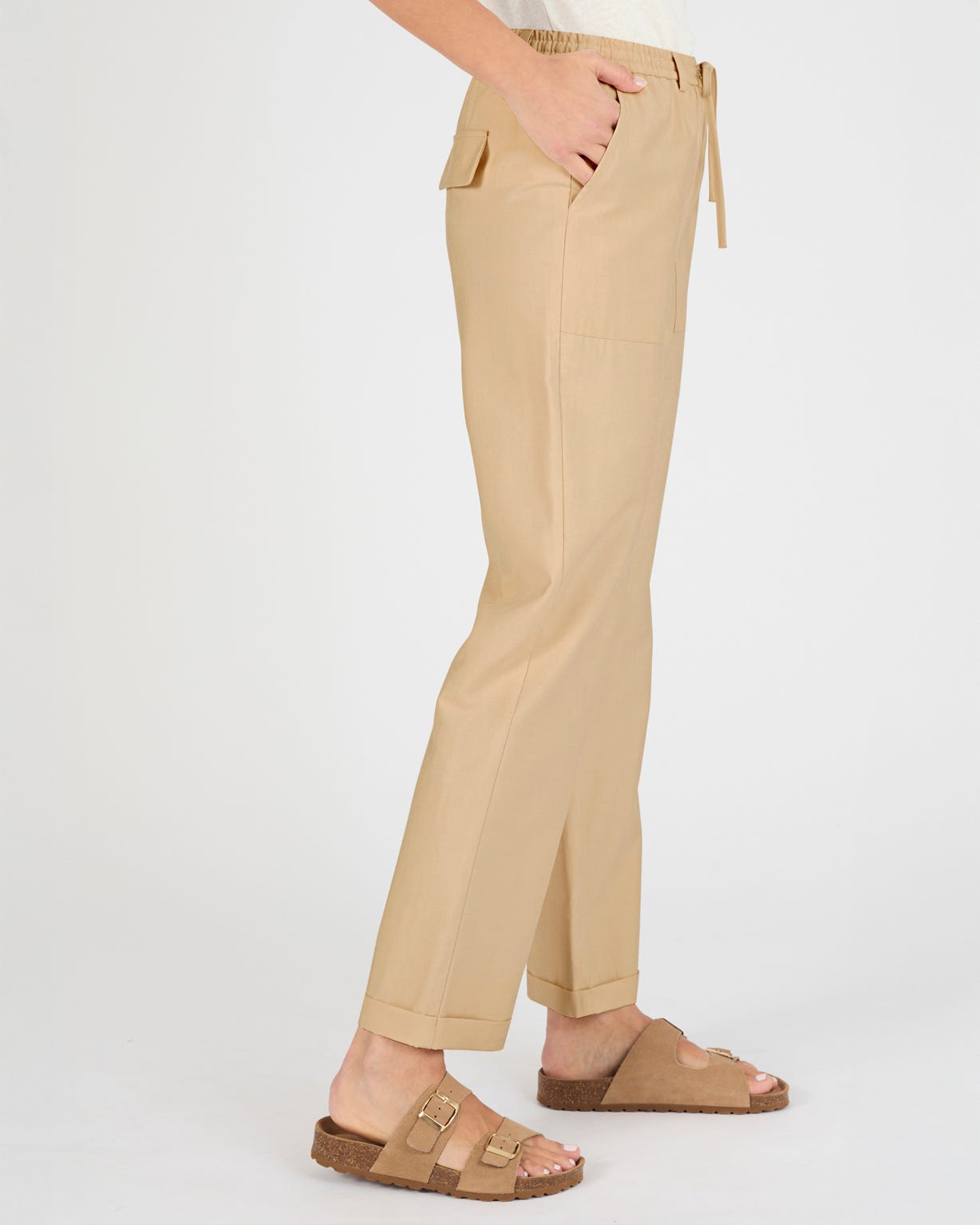 Pull-on Cargo Trousers 