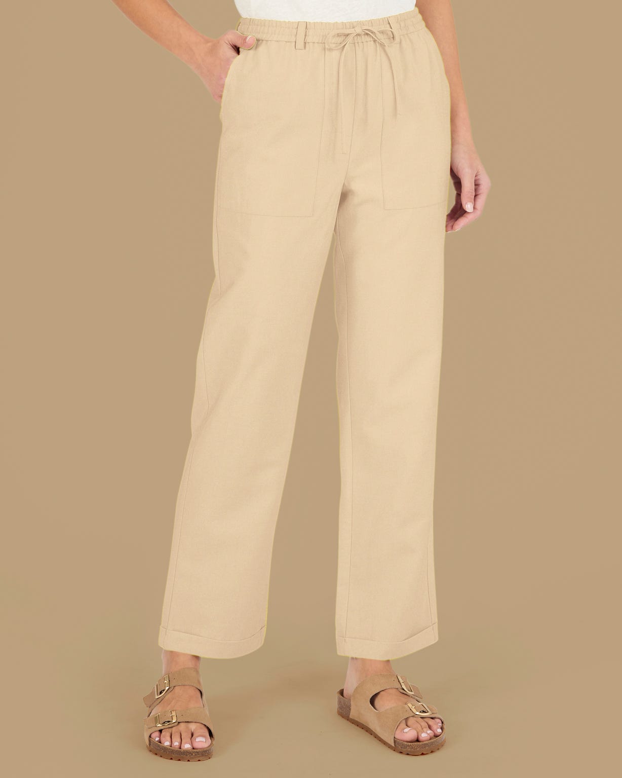 Pull-on Cargo Trousers 