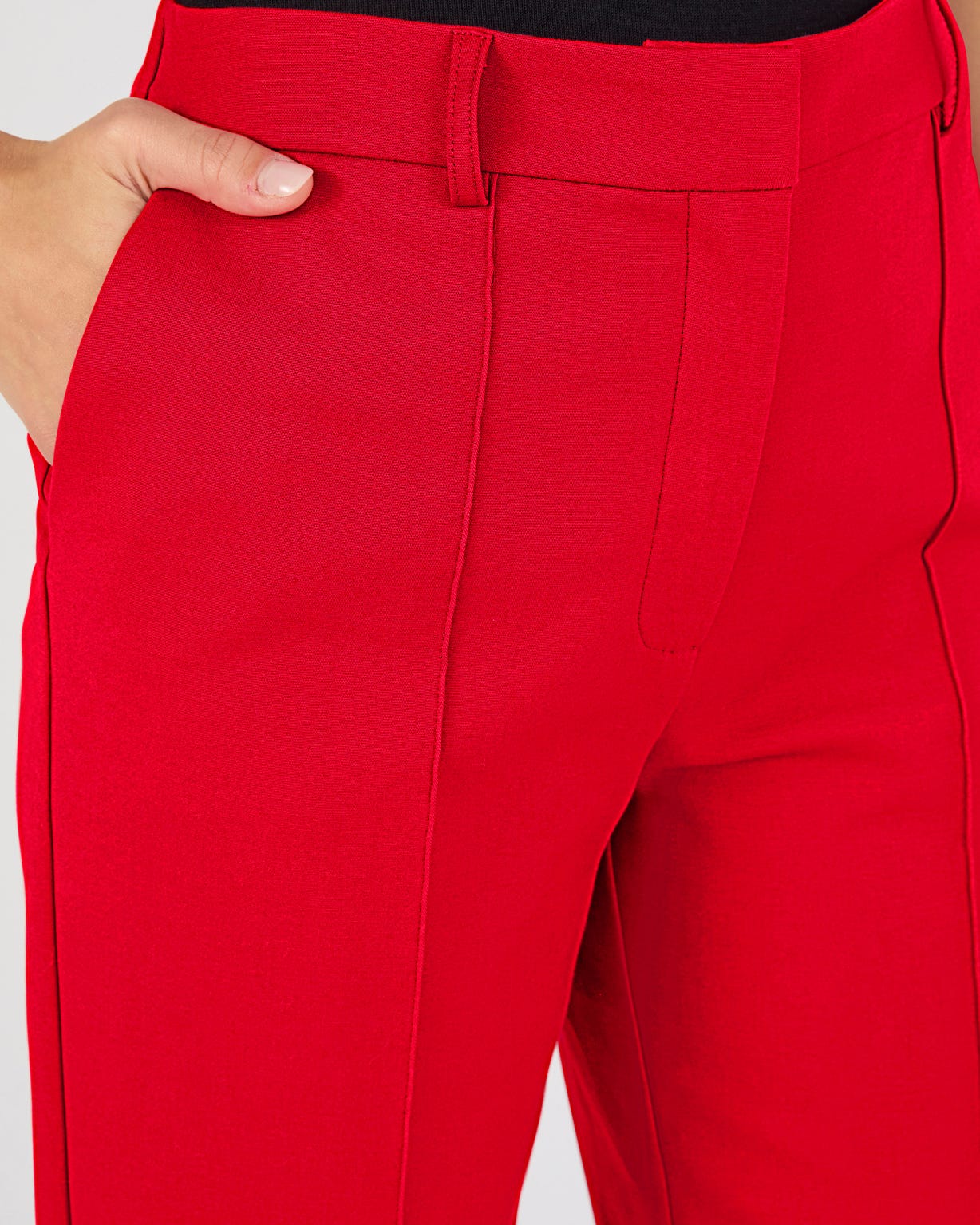 Cotton Sateen Trousers 