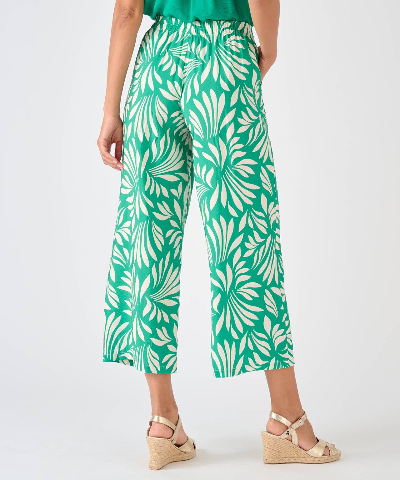 Pull-on Print Trousers 
