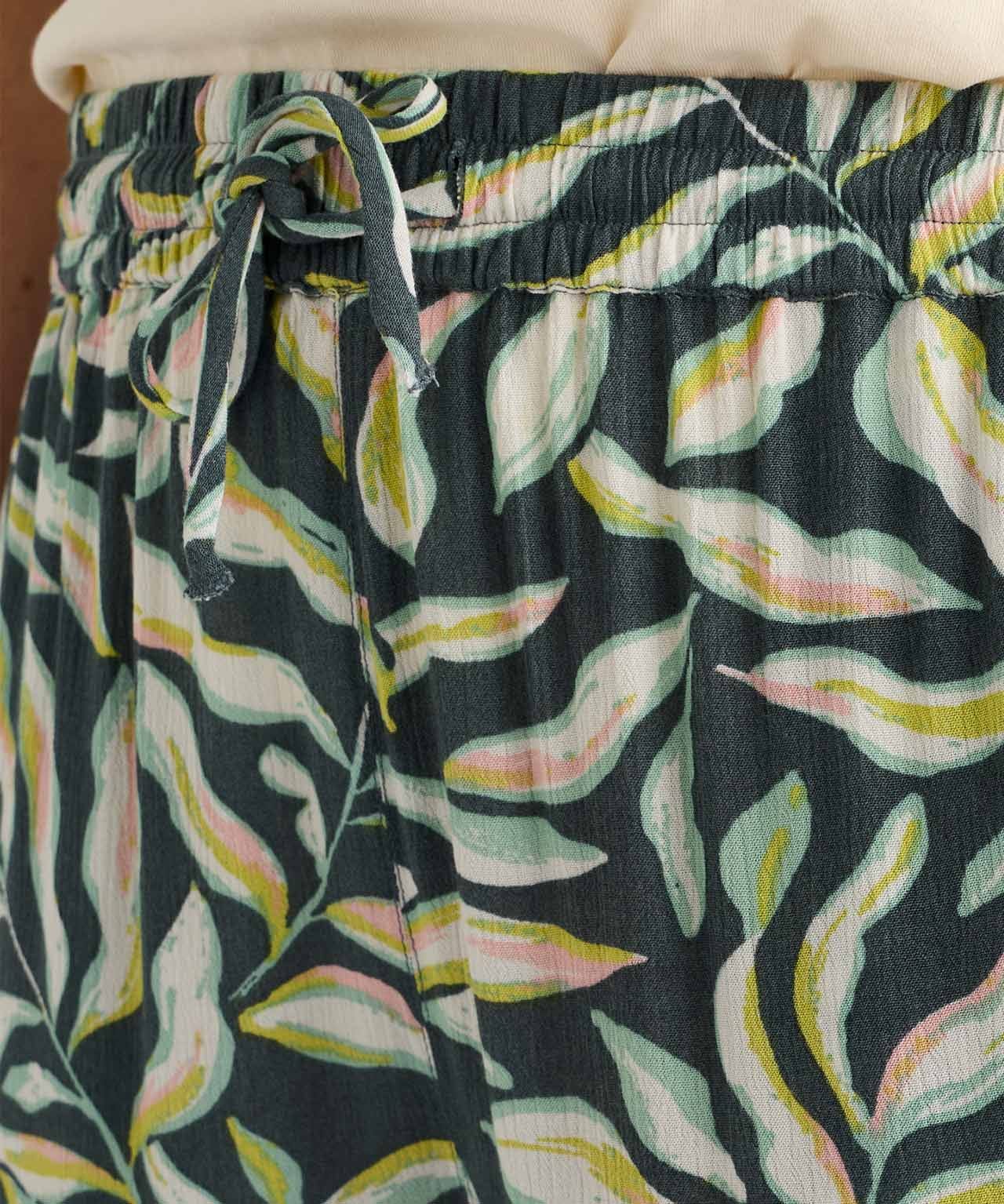 Pull-on Crinkle Trousers 