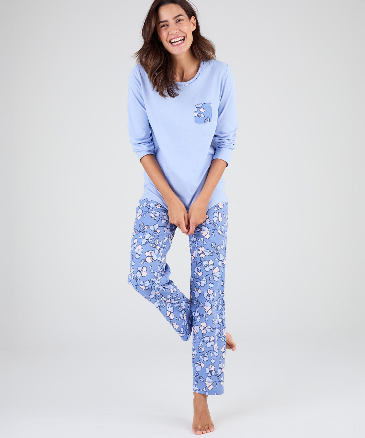Jersey Print Pyjamas 