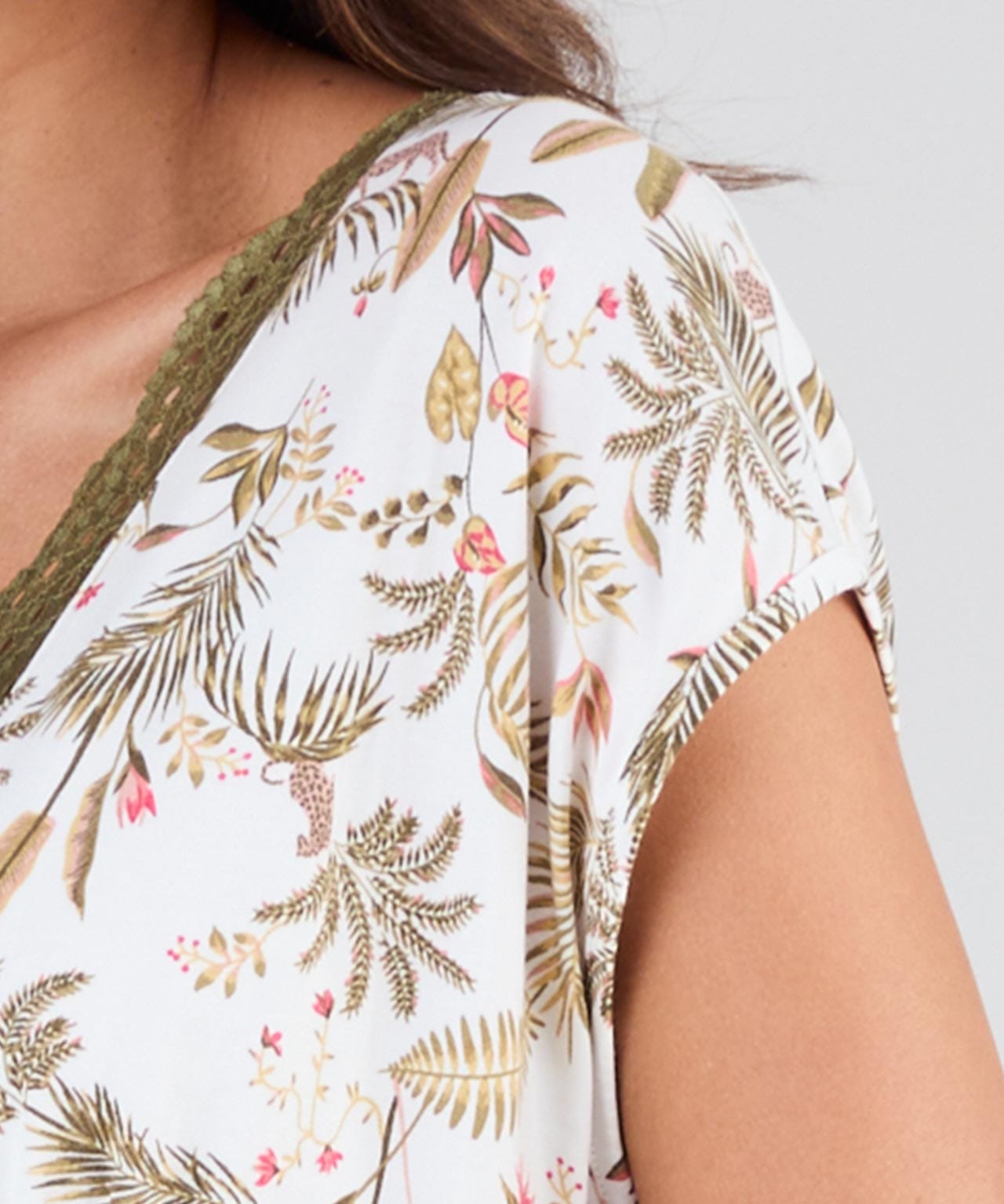  Modal Blend Print Nightdress 