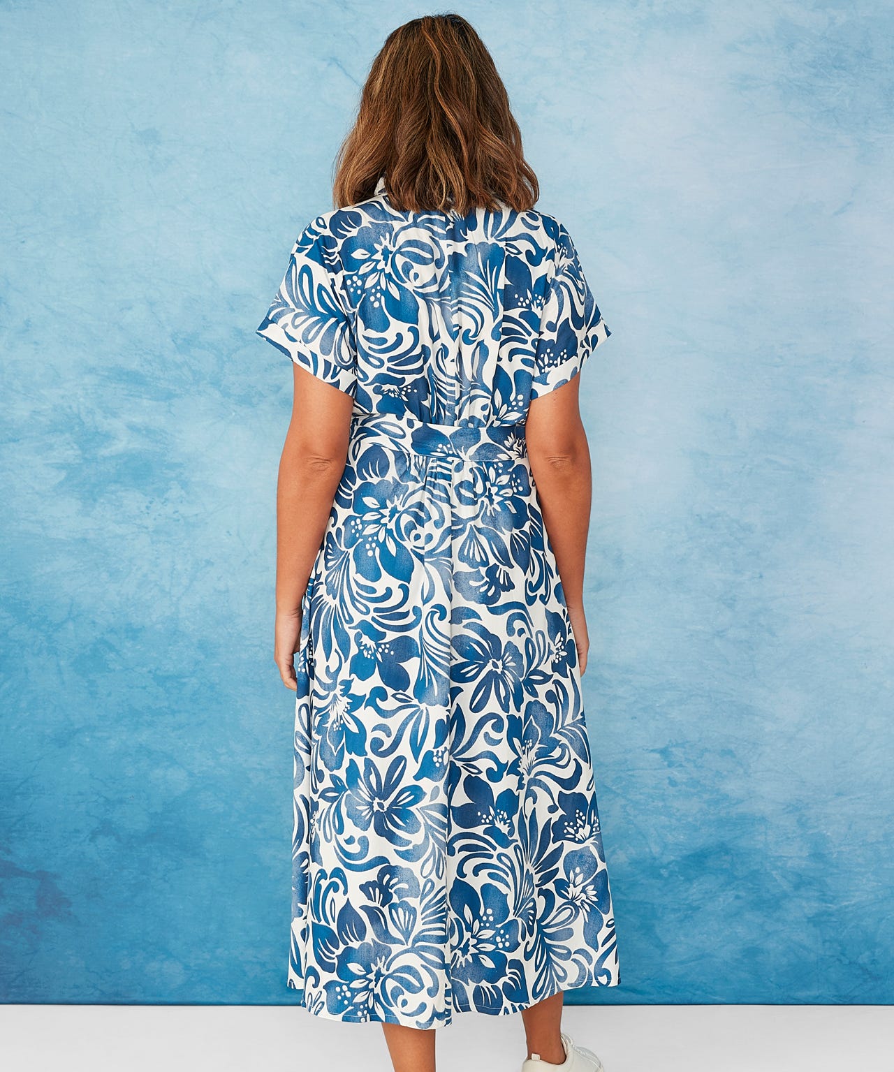 First Avenue - Relaxed Print Shirt Dress