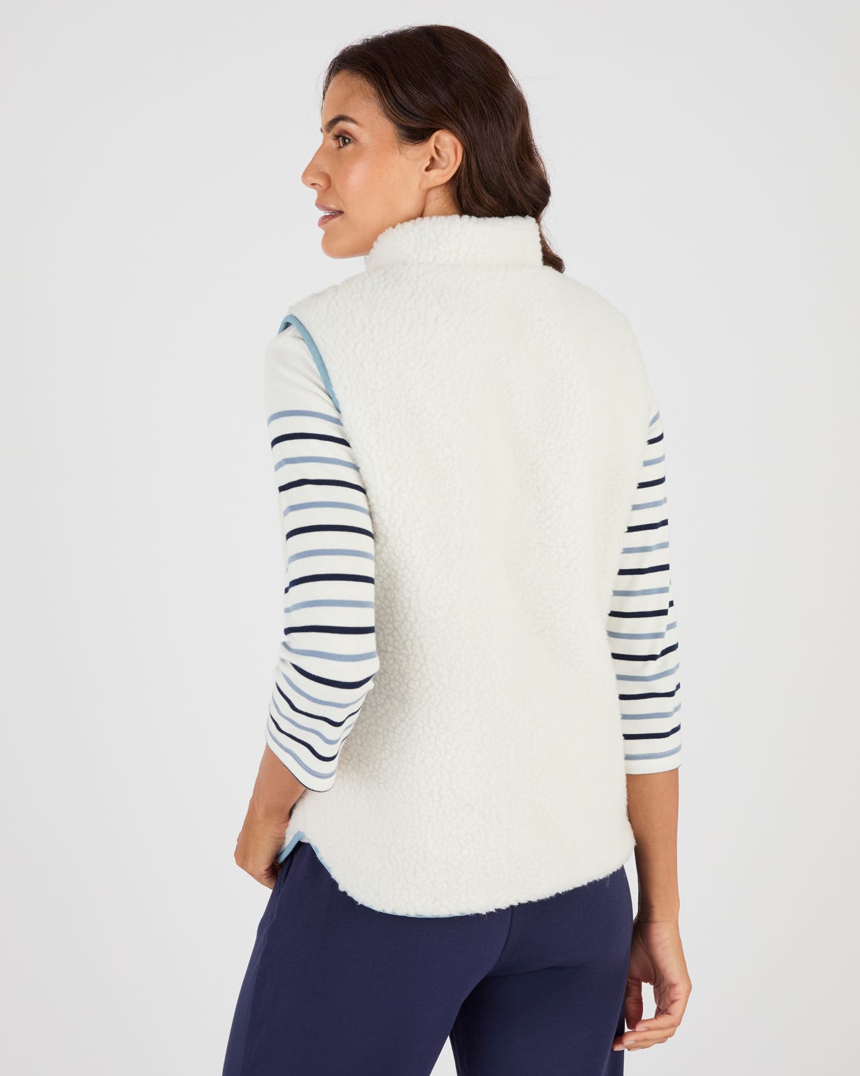 Reversible Fleece and Quilted Gilet 