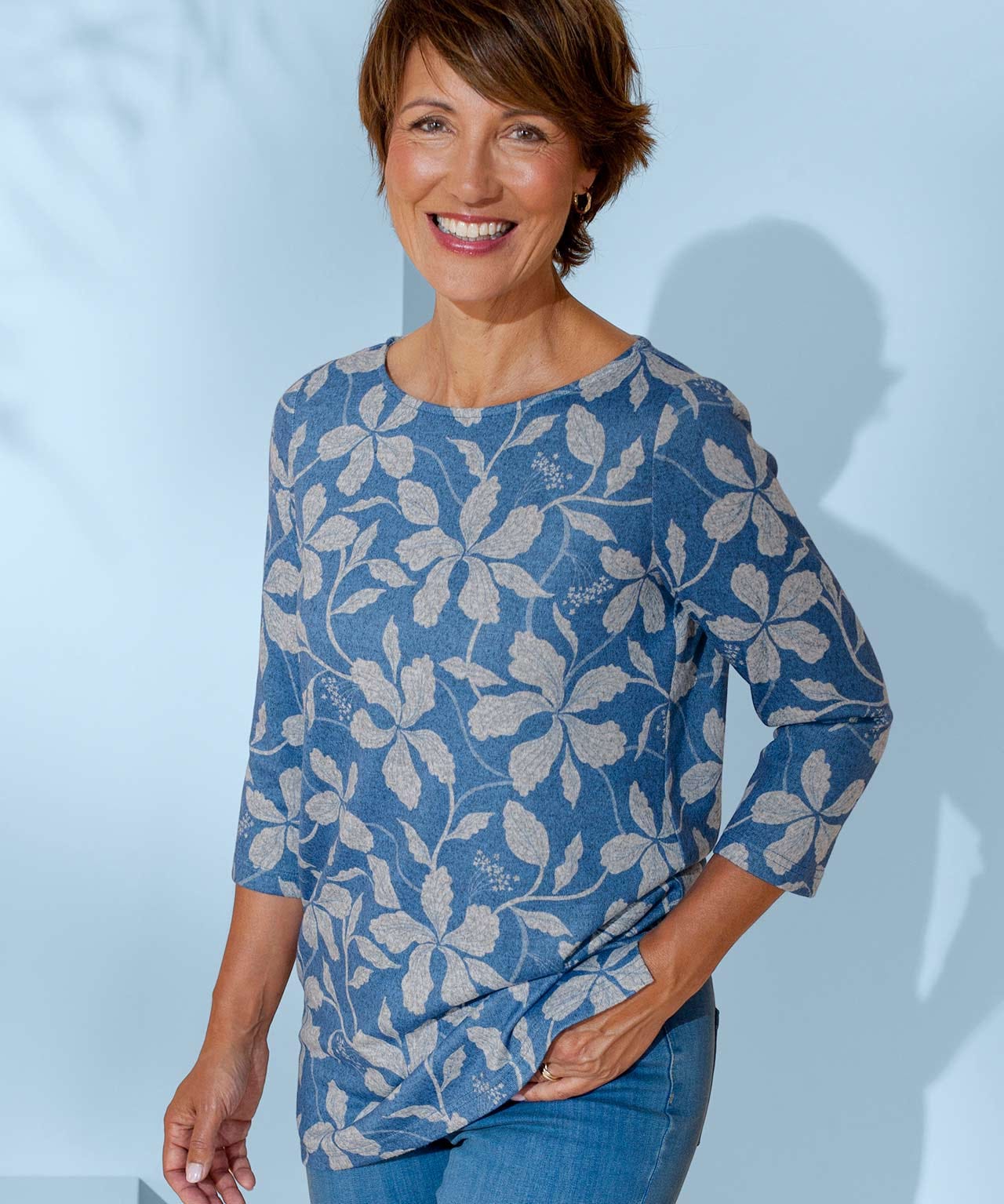Floral Print Tunic 