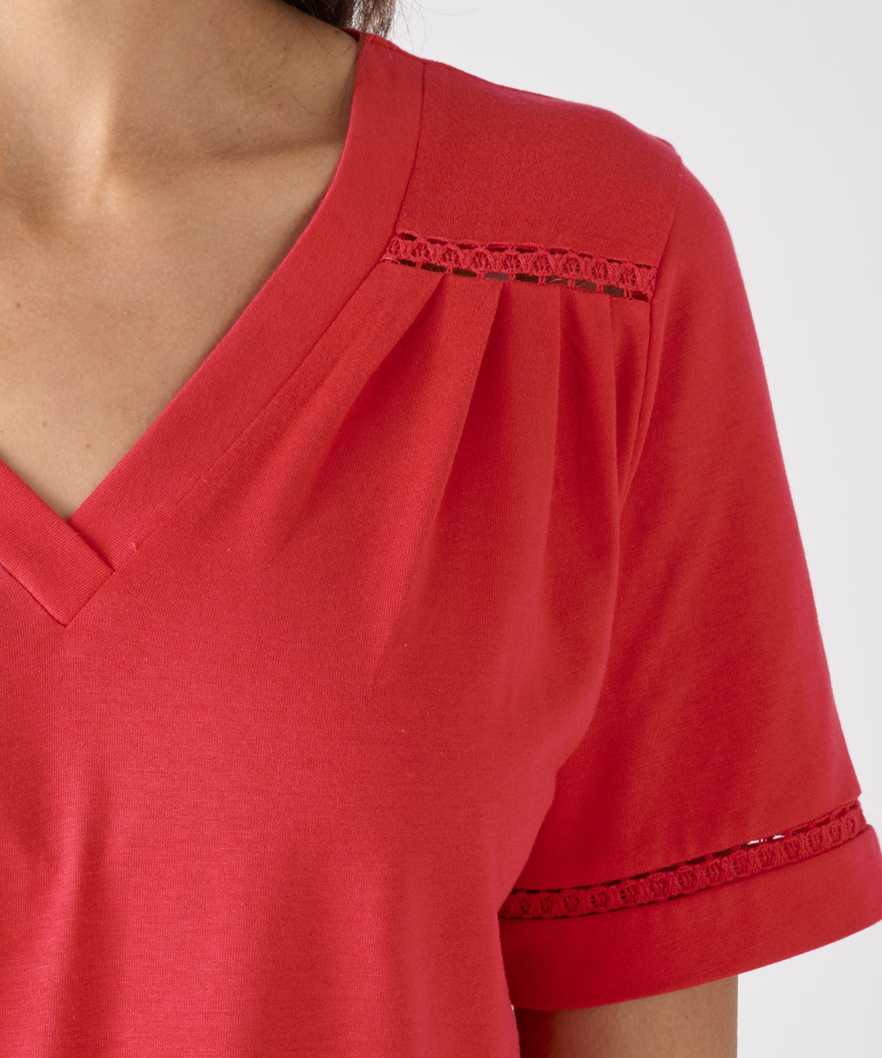 Lace Trim Top 