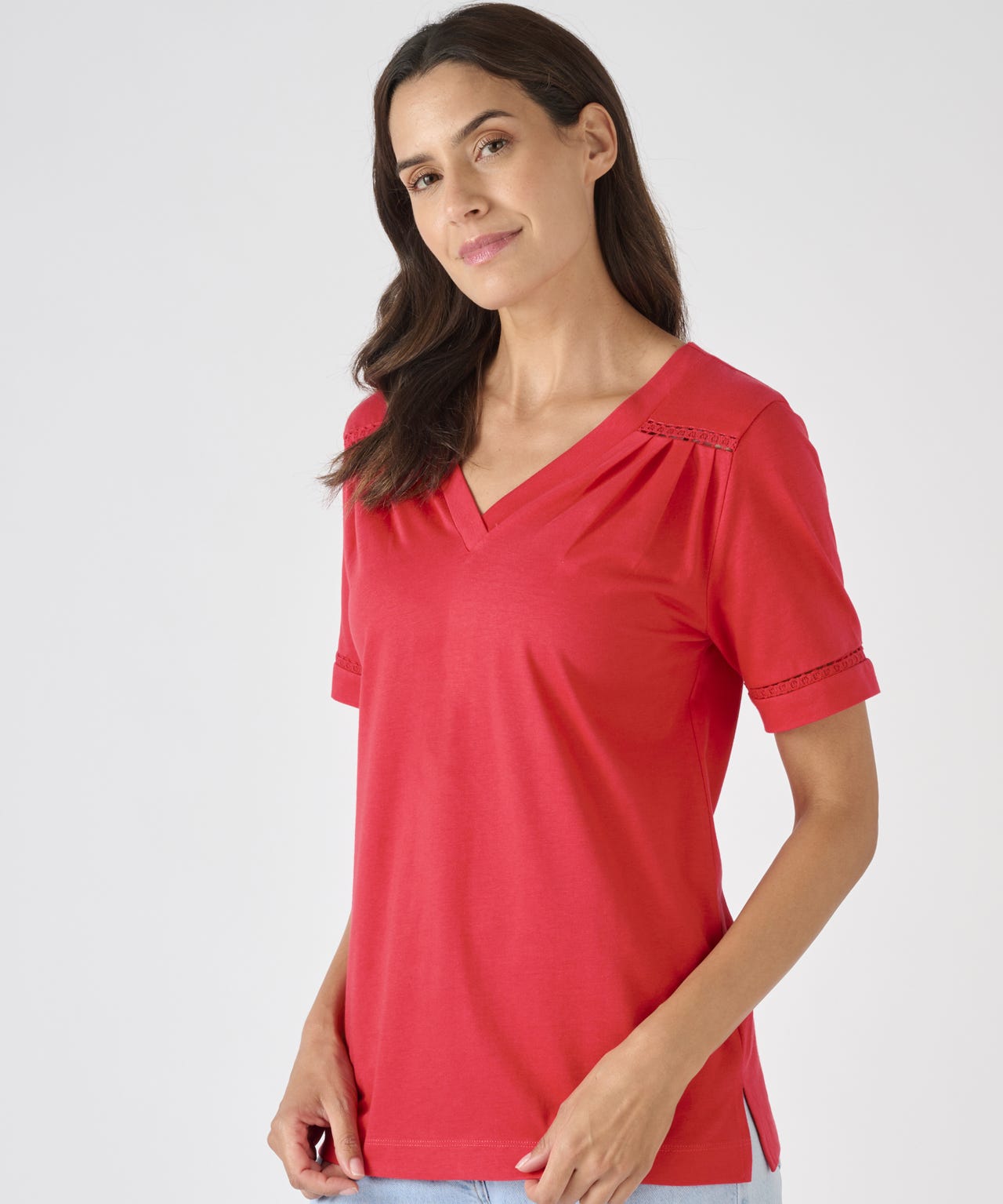 Lace Trim Top 