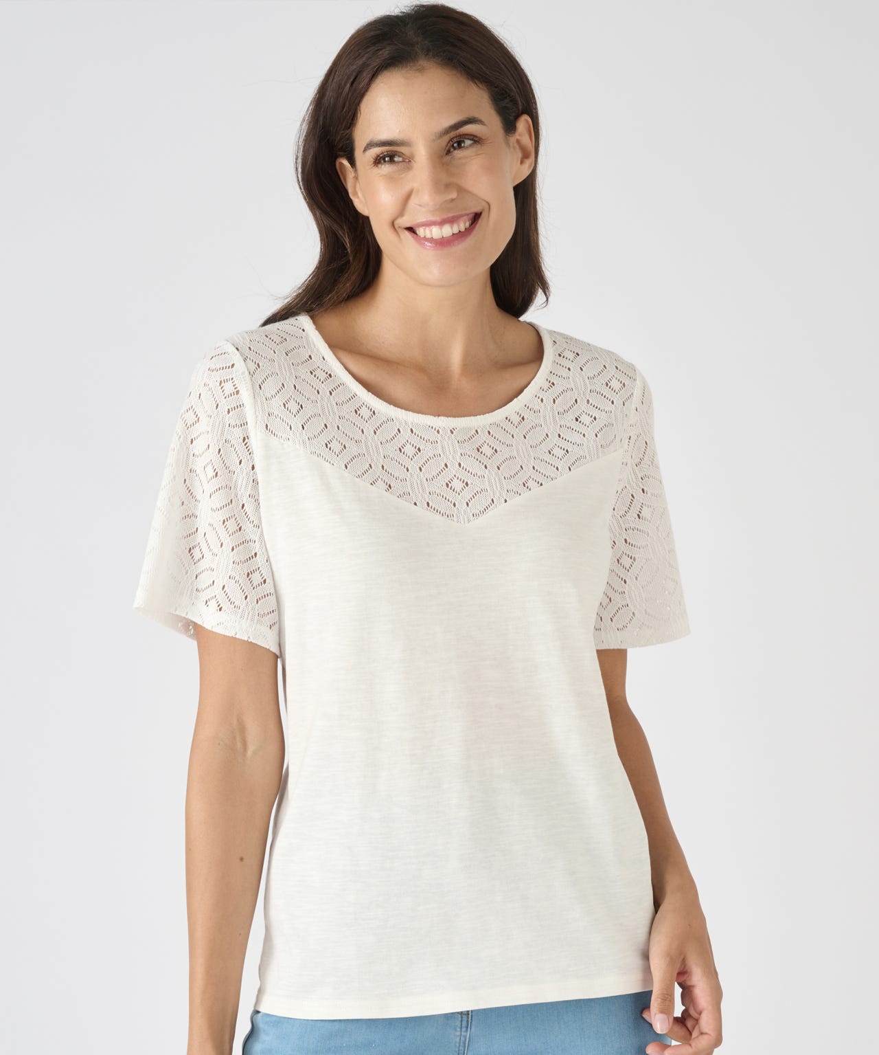 Lace Detail Top 
