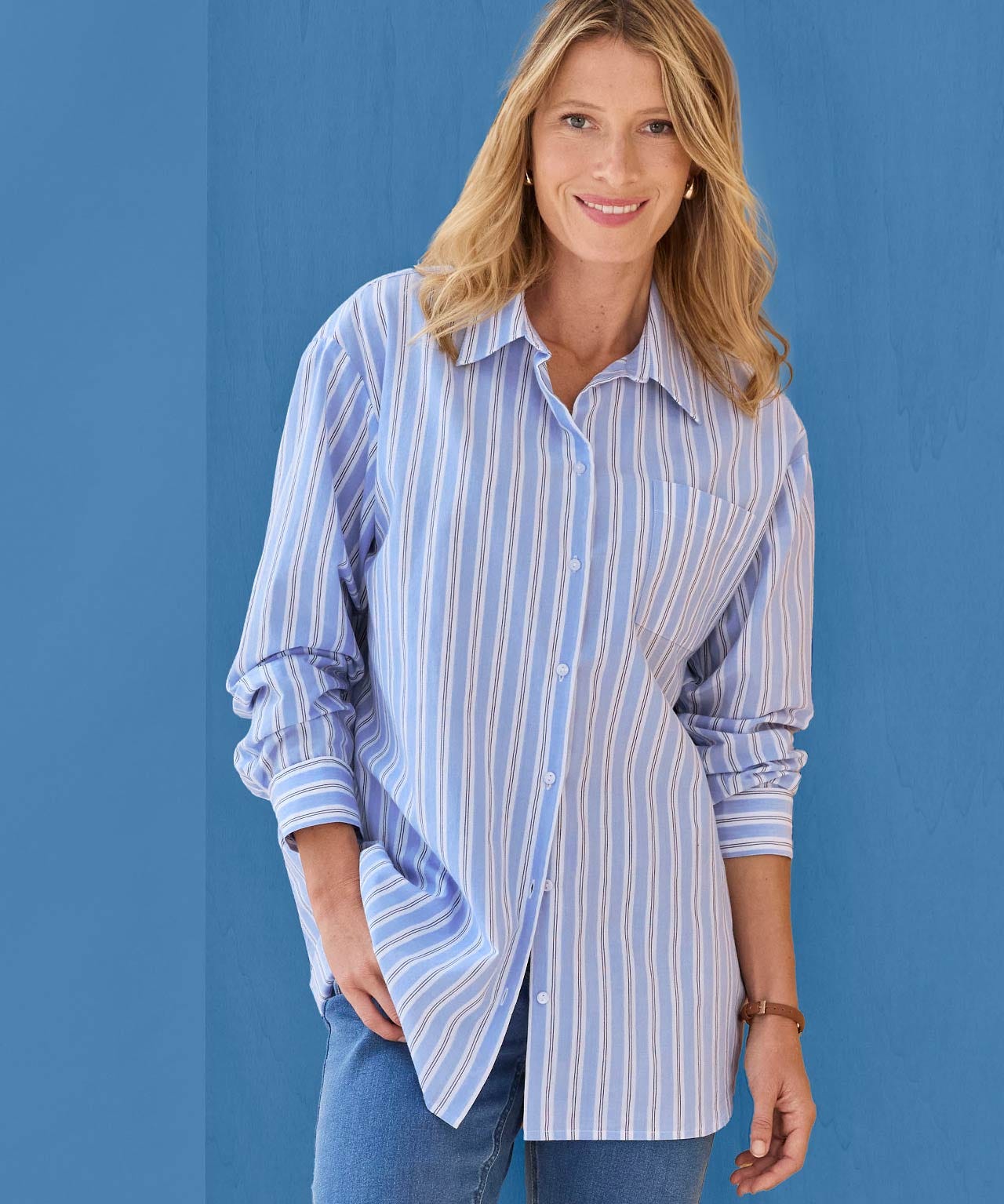 Striped Organic Cotton Shirt 