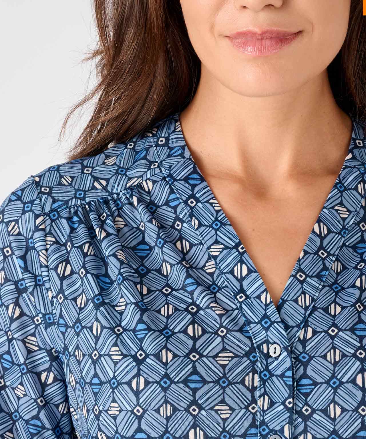Printed Blouse 