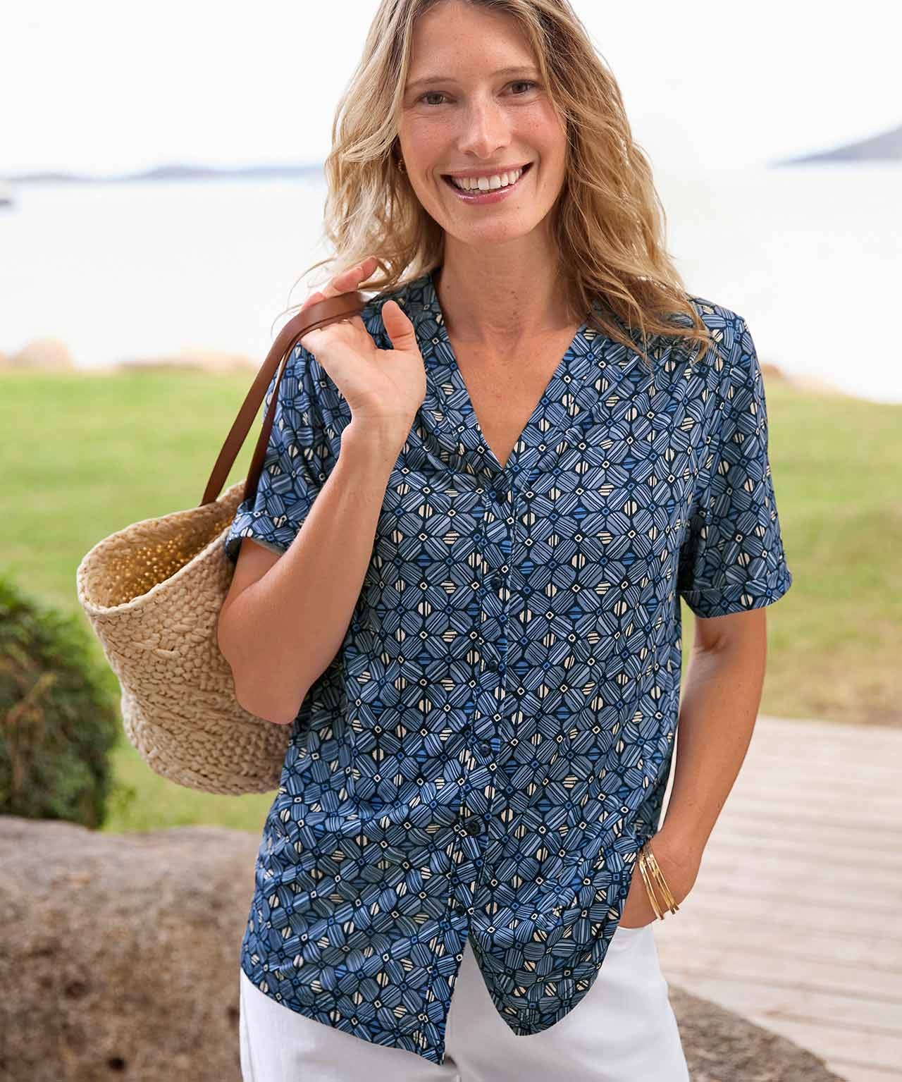 Printed Blouse 