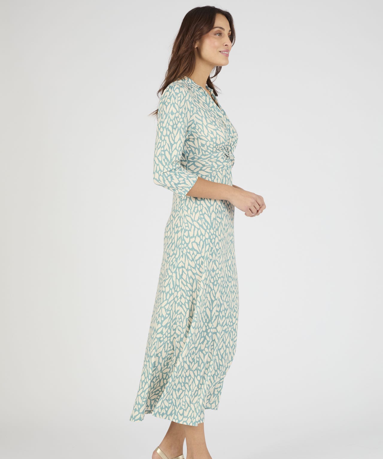 Jersey Print Dress 