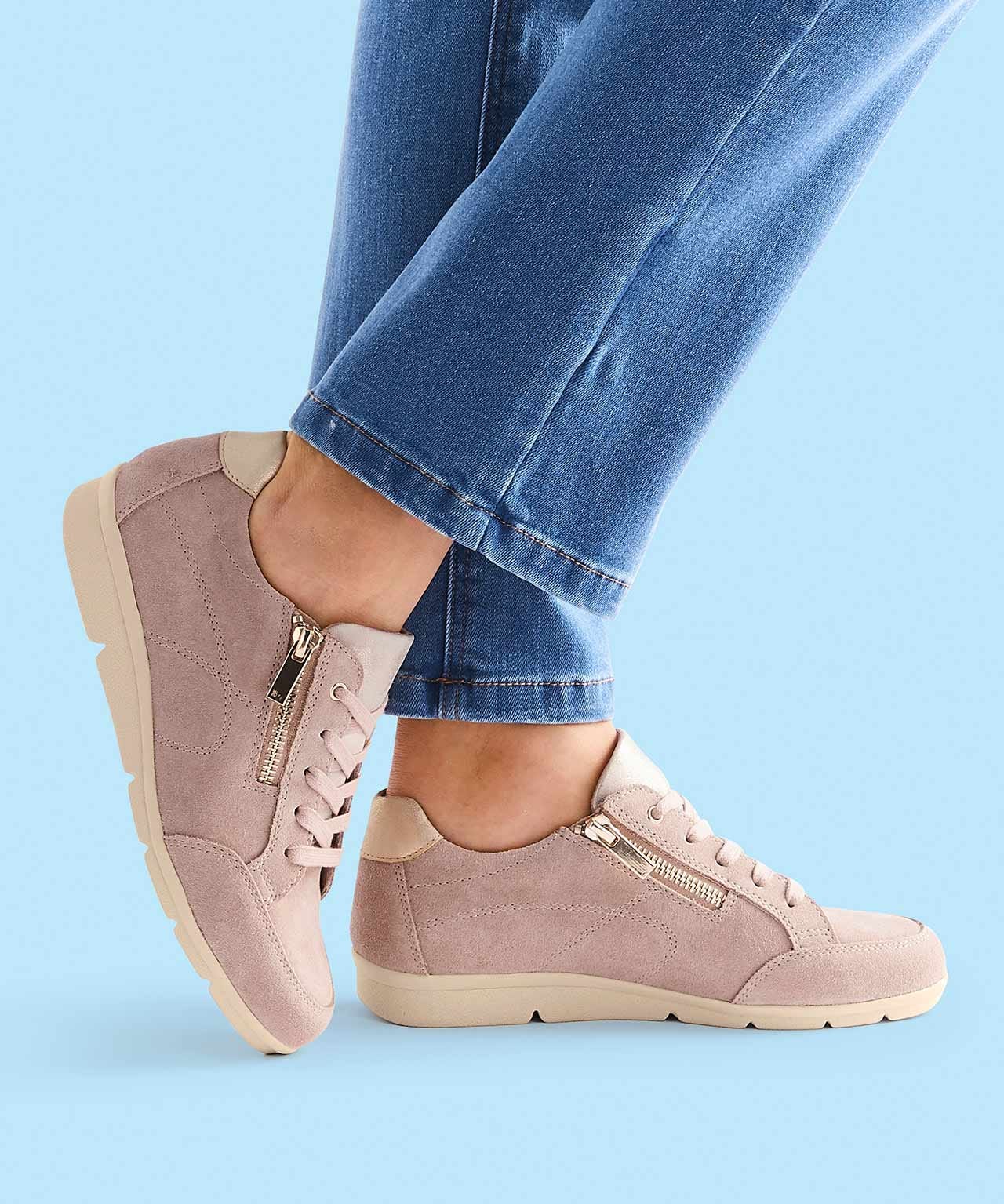 Amortyl Zip Detail Casual Shoe 