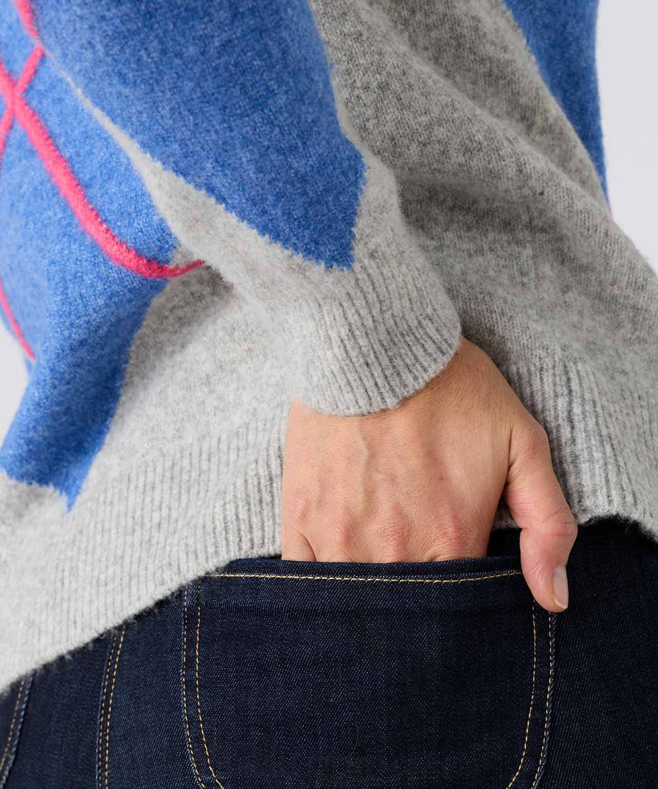 Thermolactyl Argyle Jumper