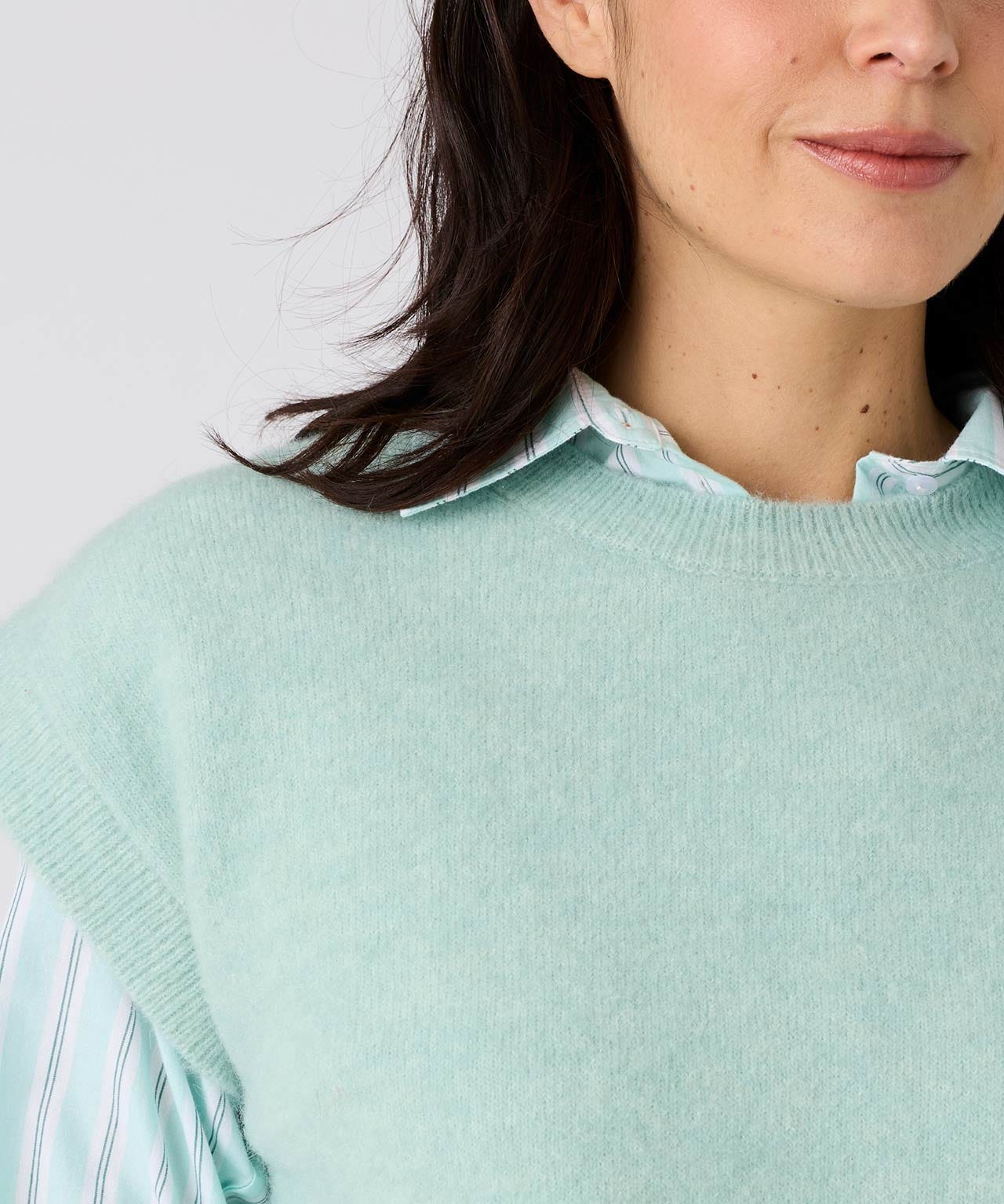 Alpaca-blend Sleeveless Jumper 