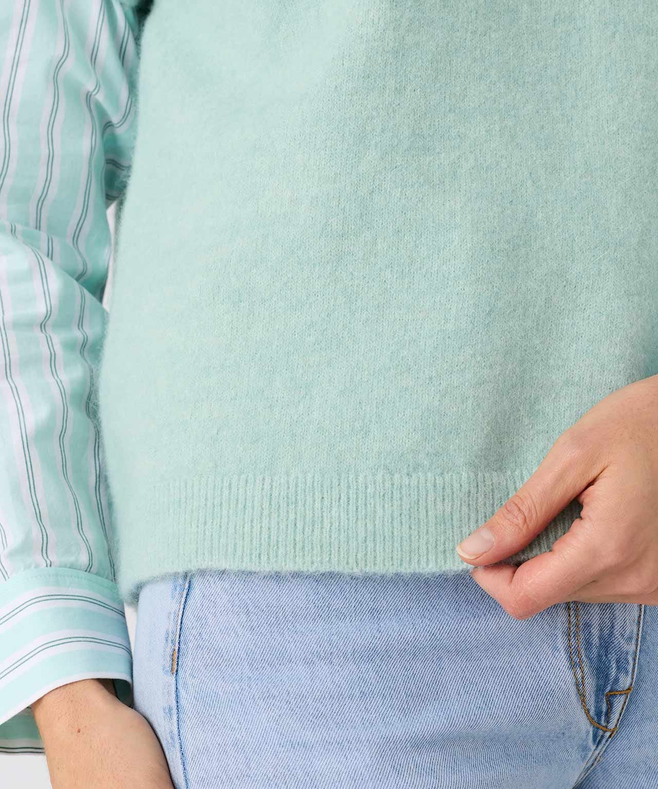 Alpaca-blend Sleeveless Jumper 