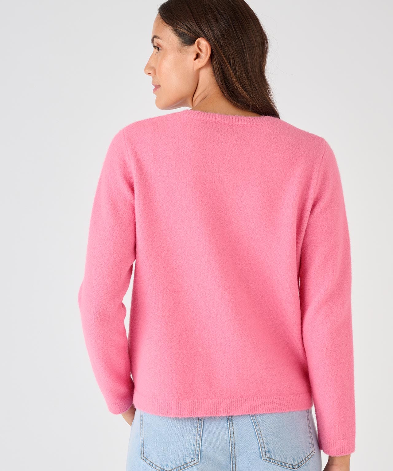 Thermolactyl Ruffle Front Cardigan