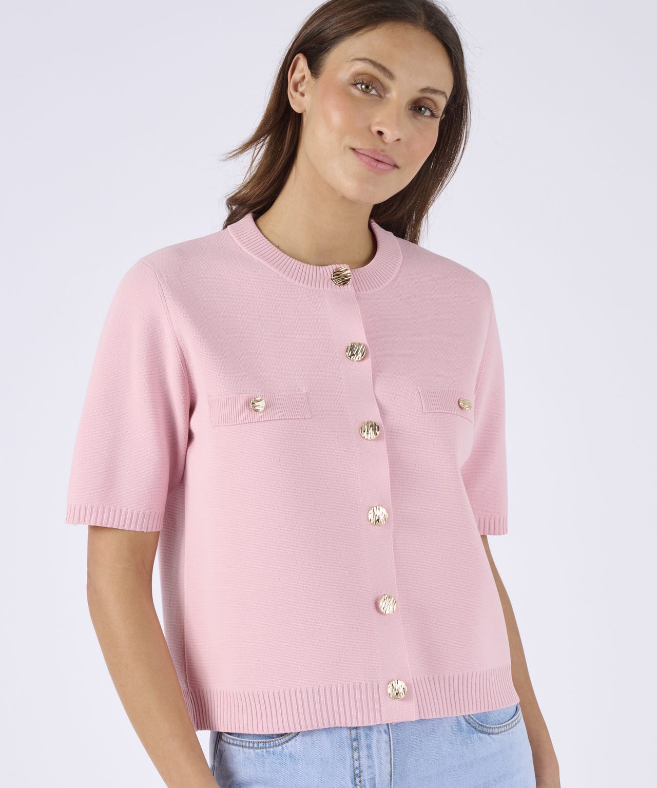 Short Sleeve Cardigan 
