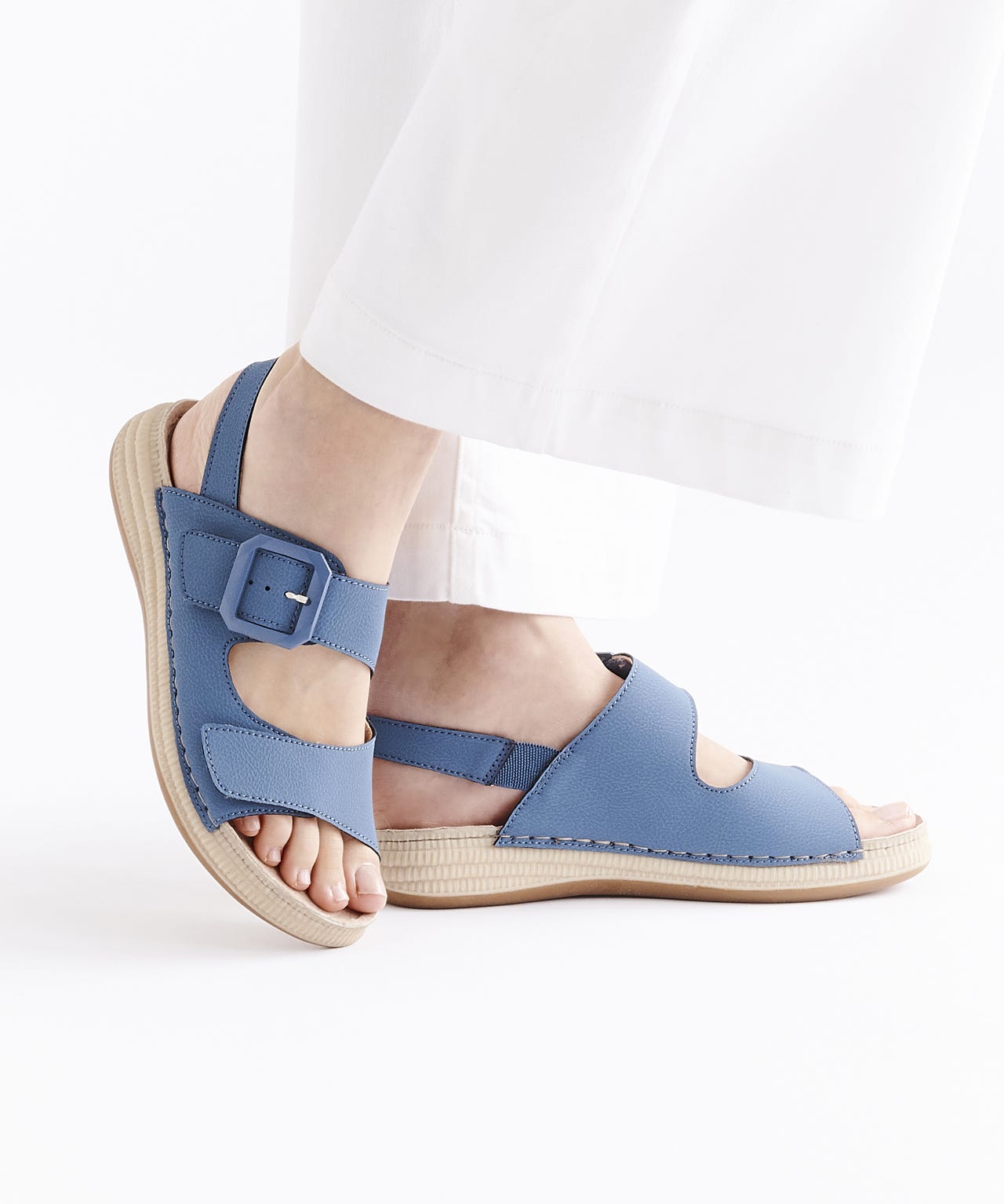 Piedical Chunky Buckle Sandal 