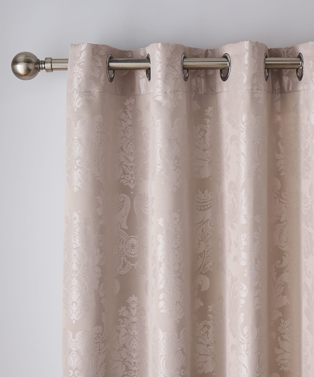 Catherine Lansfield Signature Collection Art Deco Pearl Lined Curtains.