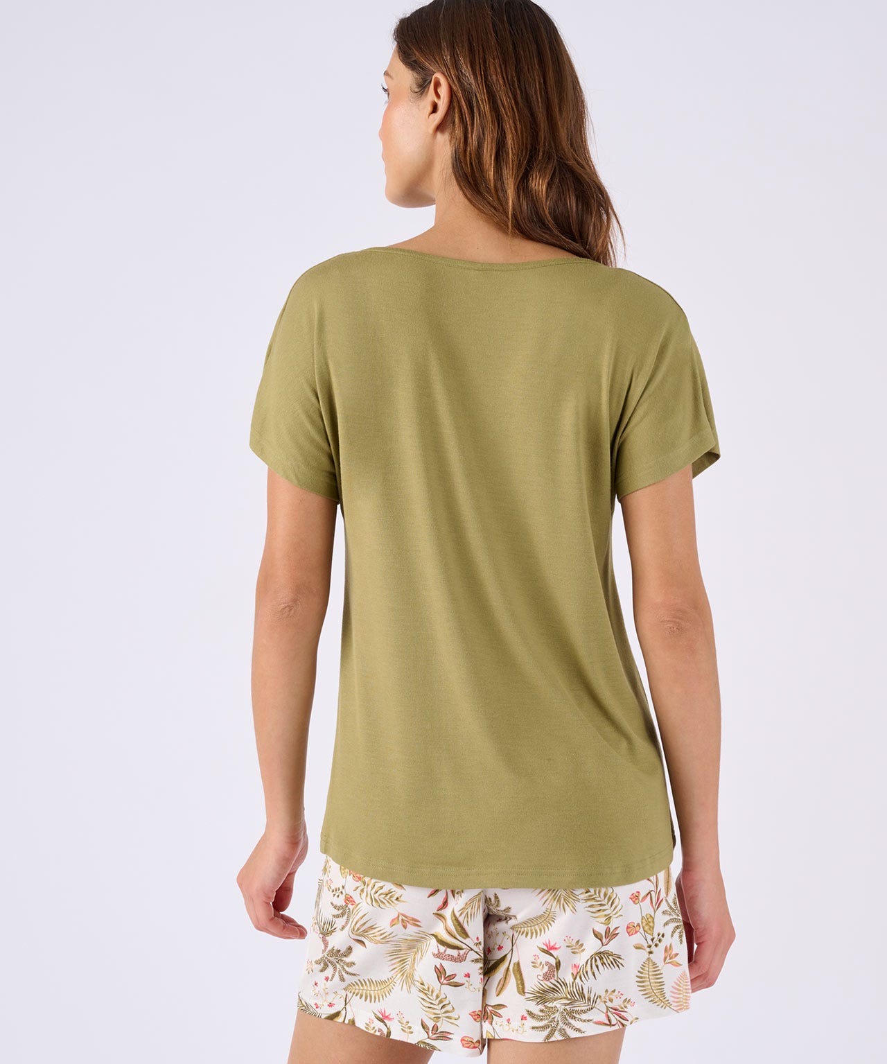 Modal Blend Print Short Pyjamas 