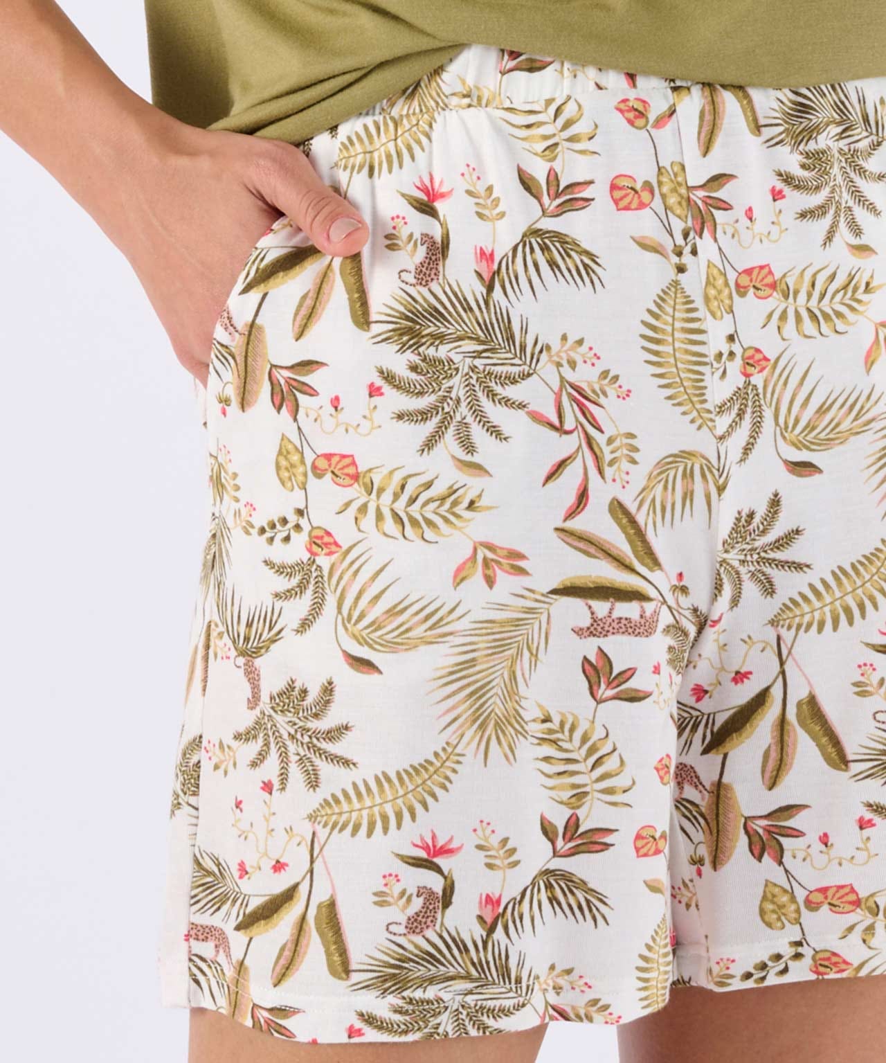 Modal Blend Print Short Pyjamas 