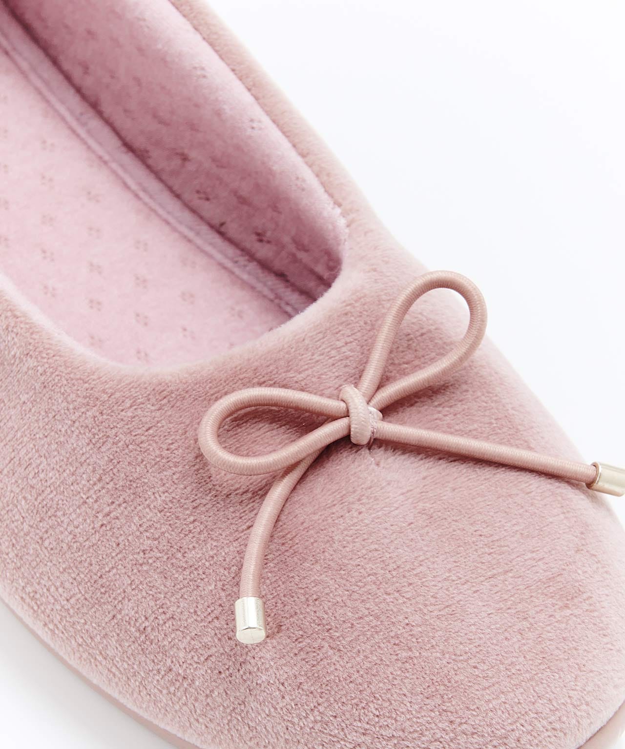 Velvet Ballerina Slippers 