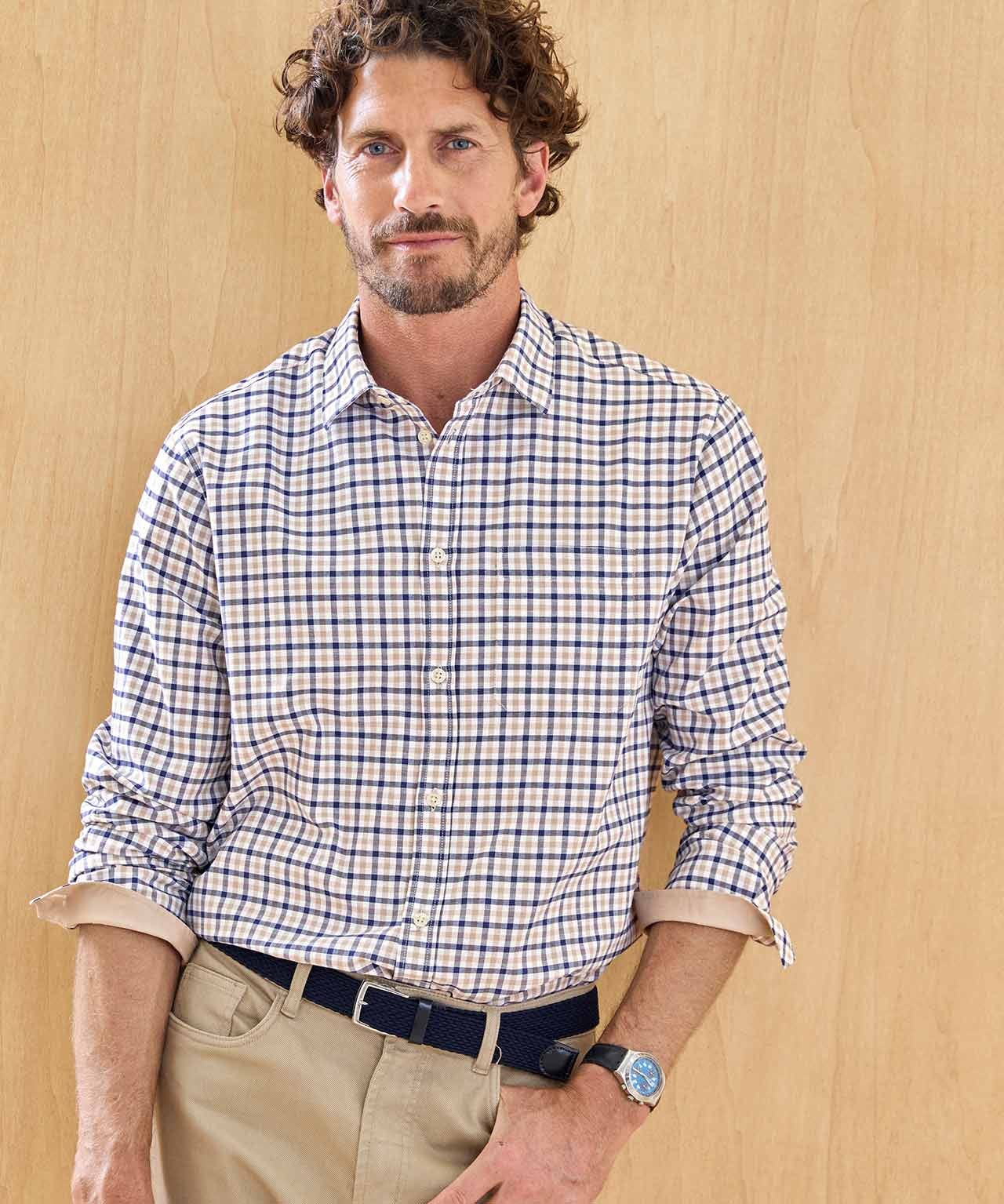 Cotton Rich Check Shirt 