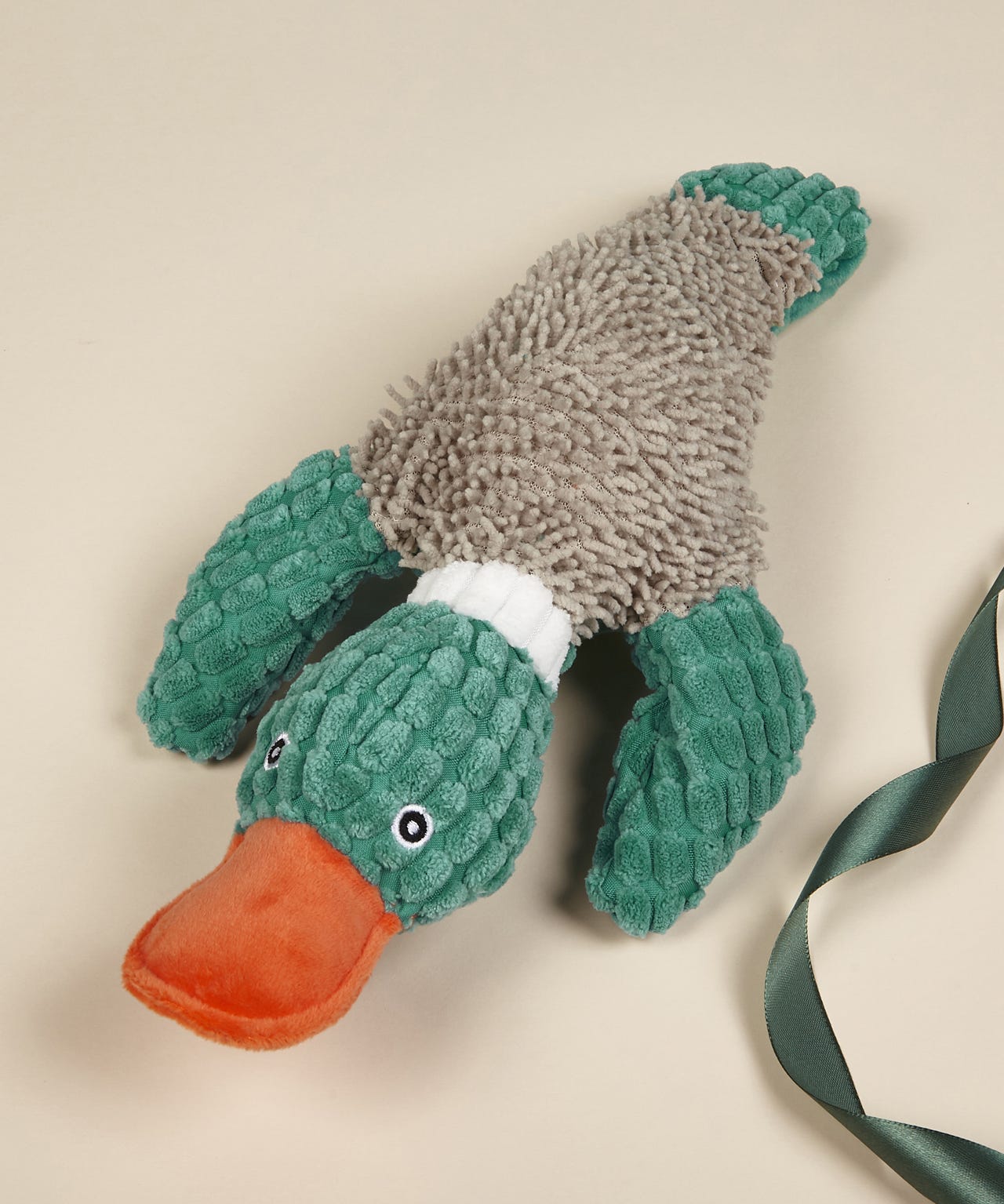 Plush Duck Dog Toy