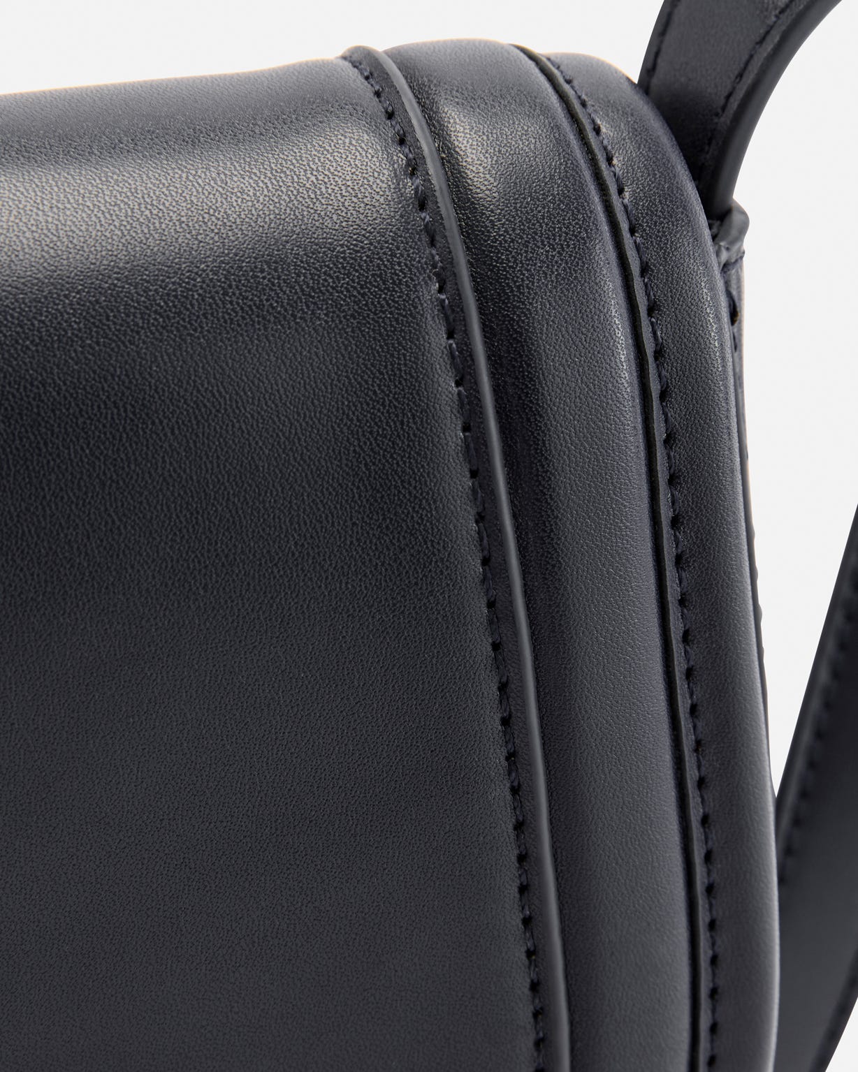 Faux Leather Crossbody Bag 