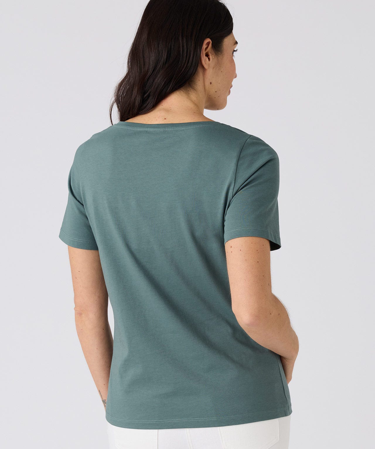 Sequin Embroidered T-shirt 