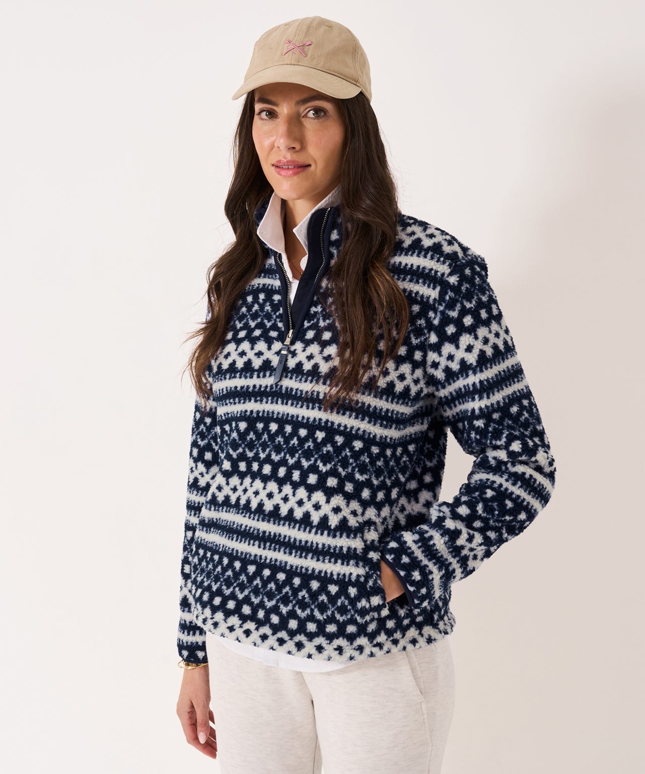 Crew Clothing  Printed Fleece