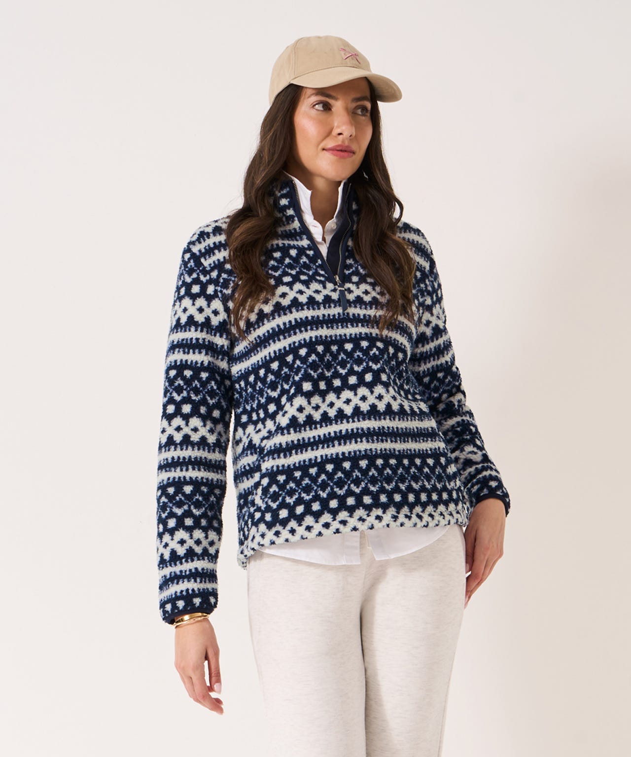 Crew Clothing  Printed Fleece