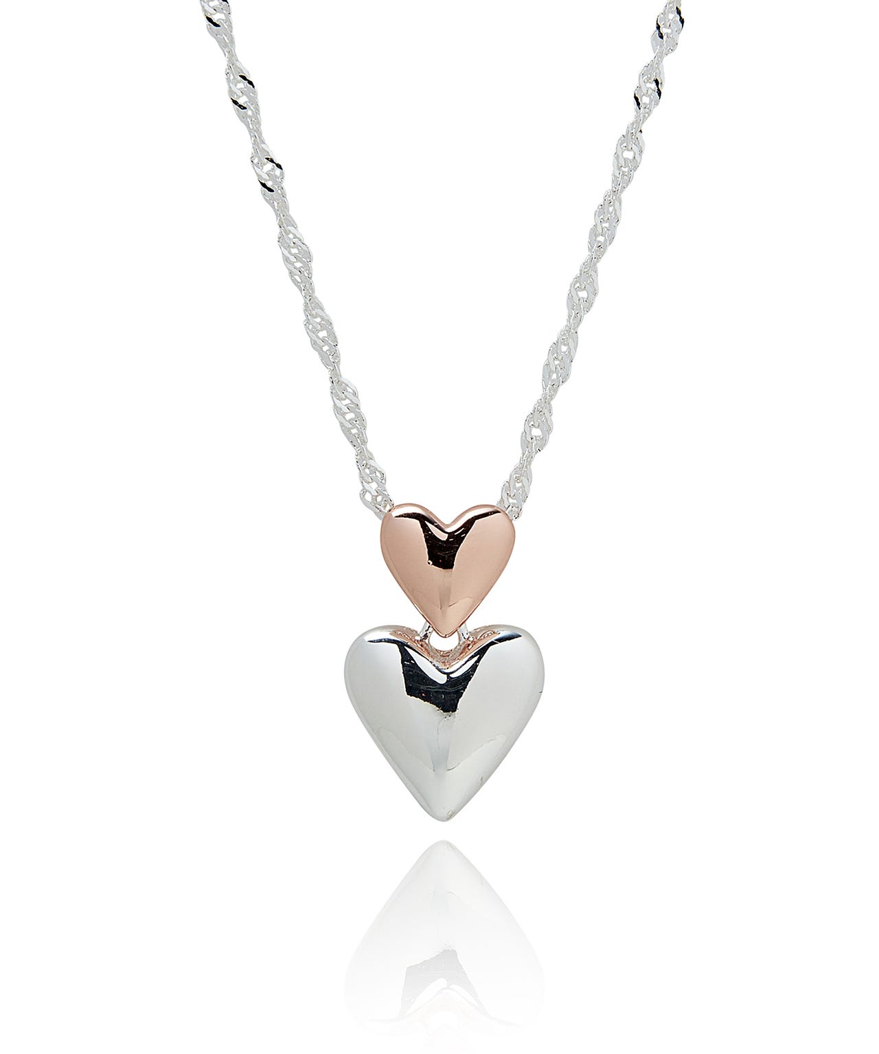 Heart Earrings & Necklace Set