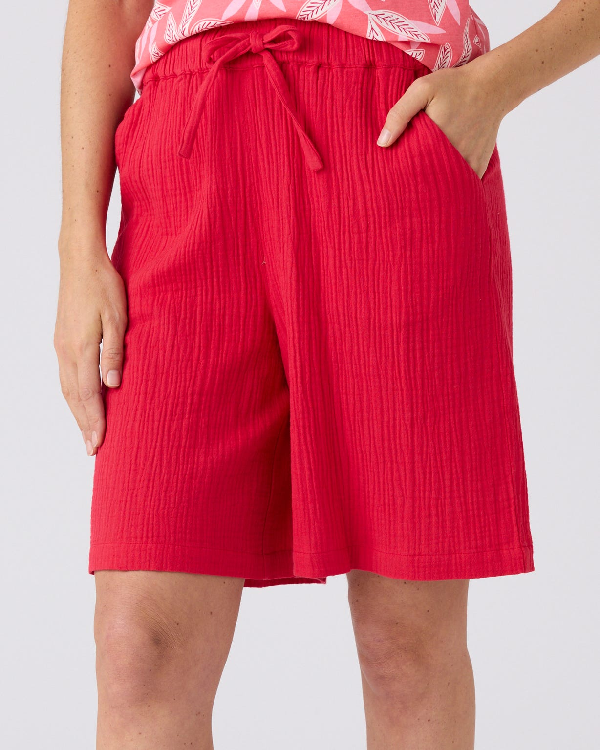 Cotton Pull-on Shorts 